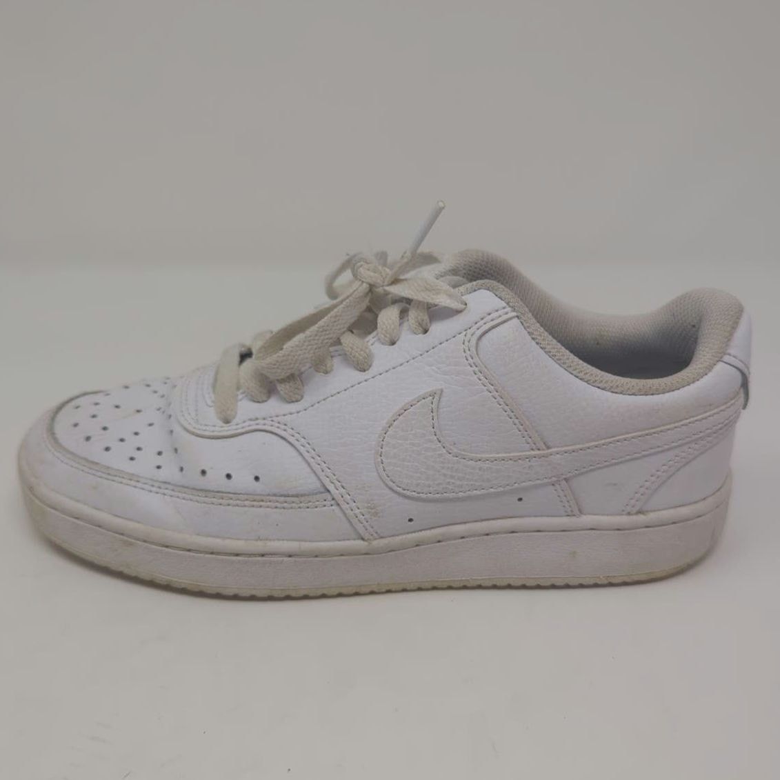 Nike Nike Court Vision Low White Sneakers Womens Size 7.5 Size US 7.5 / IT 37.5 - 2 Thumbnail