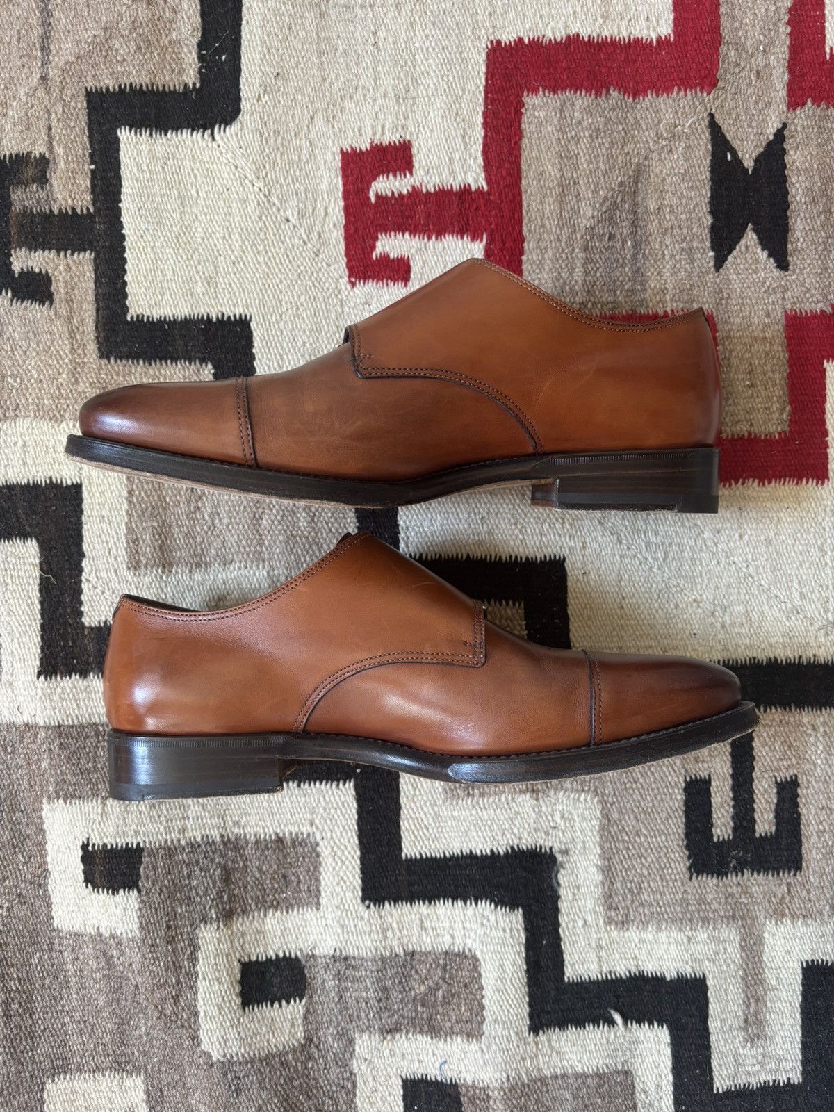 Other Al Bazar Mid Brown Double Monk Size US 7 / EU 40 - 5 Thumbnail