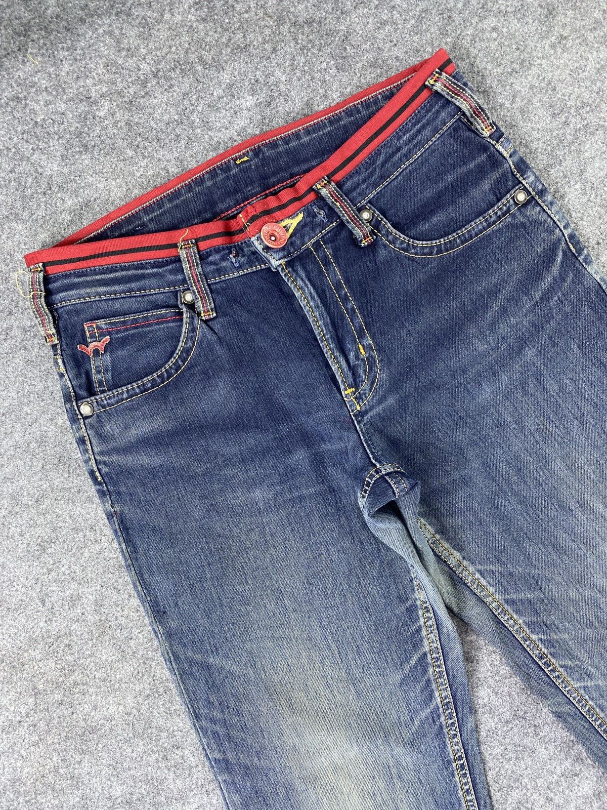 Edwin × Jean Edwin Jerseys 503 Blue Wash Jeans - J1098 Size 30" / US 8 / IT 44 - 3 Thumbnail