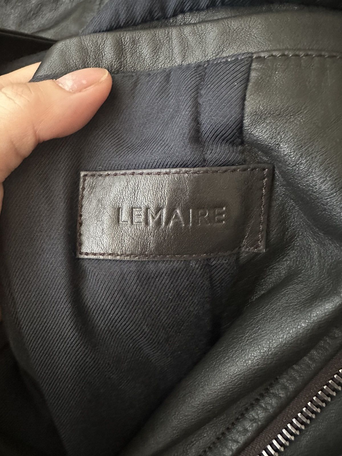 Lemaire Lemaire Brown Quilted Leather Jacket Size US L / EU 52-54 / 3 - 4 Thumbnail