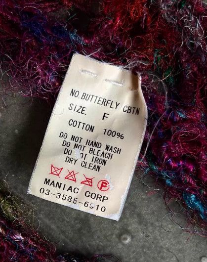 If Six Was Nine IF SIX WAS NINE Handmade Knitted Vest Size ONE SIZE - 9 Thumbnail