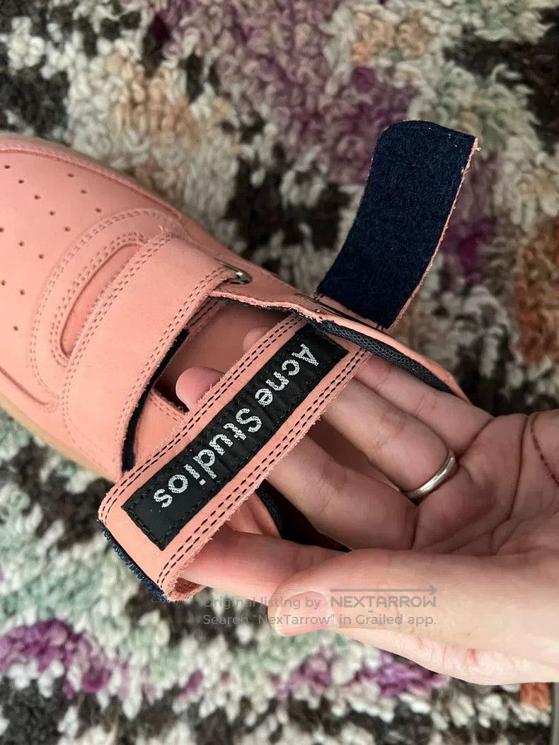 Acne Studios Acne Studios Pink Sneakers Size US 8.5 / IT 38.5 - 4 Thumbnail