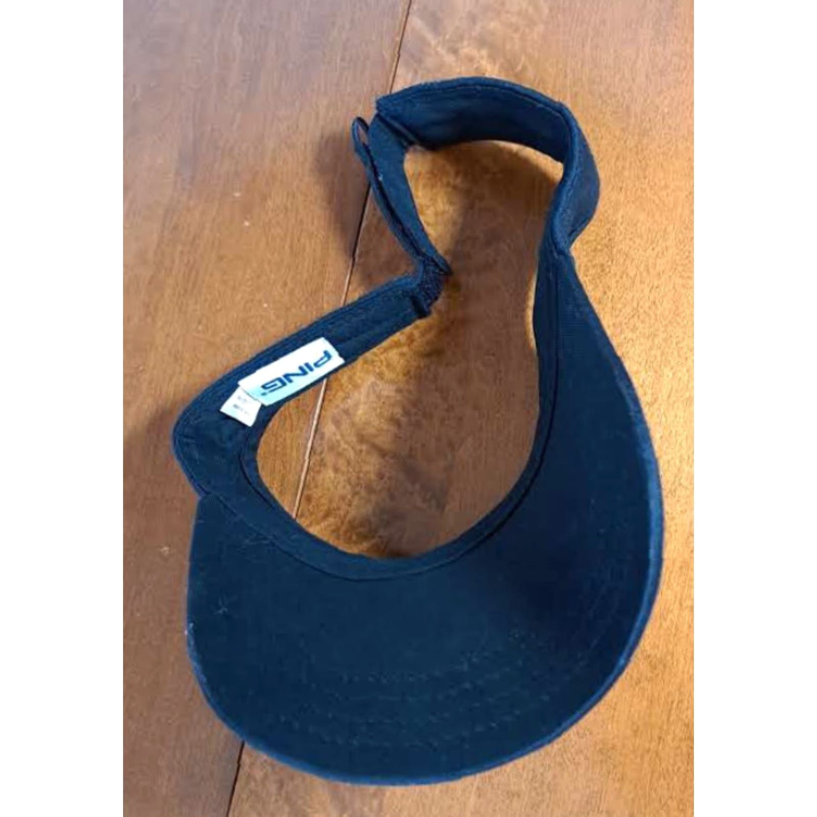 Vintage Ping Golf Visor Hat Black Adjustable Strap Men Canvas Visor Adjustable Strap Golf Cap Mens Size ONE SIZE - 4 Thumbnail