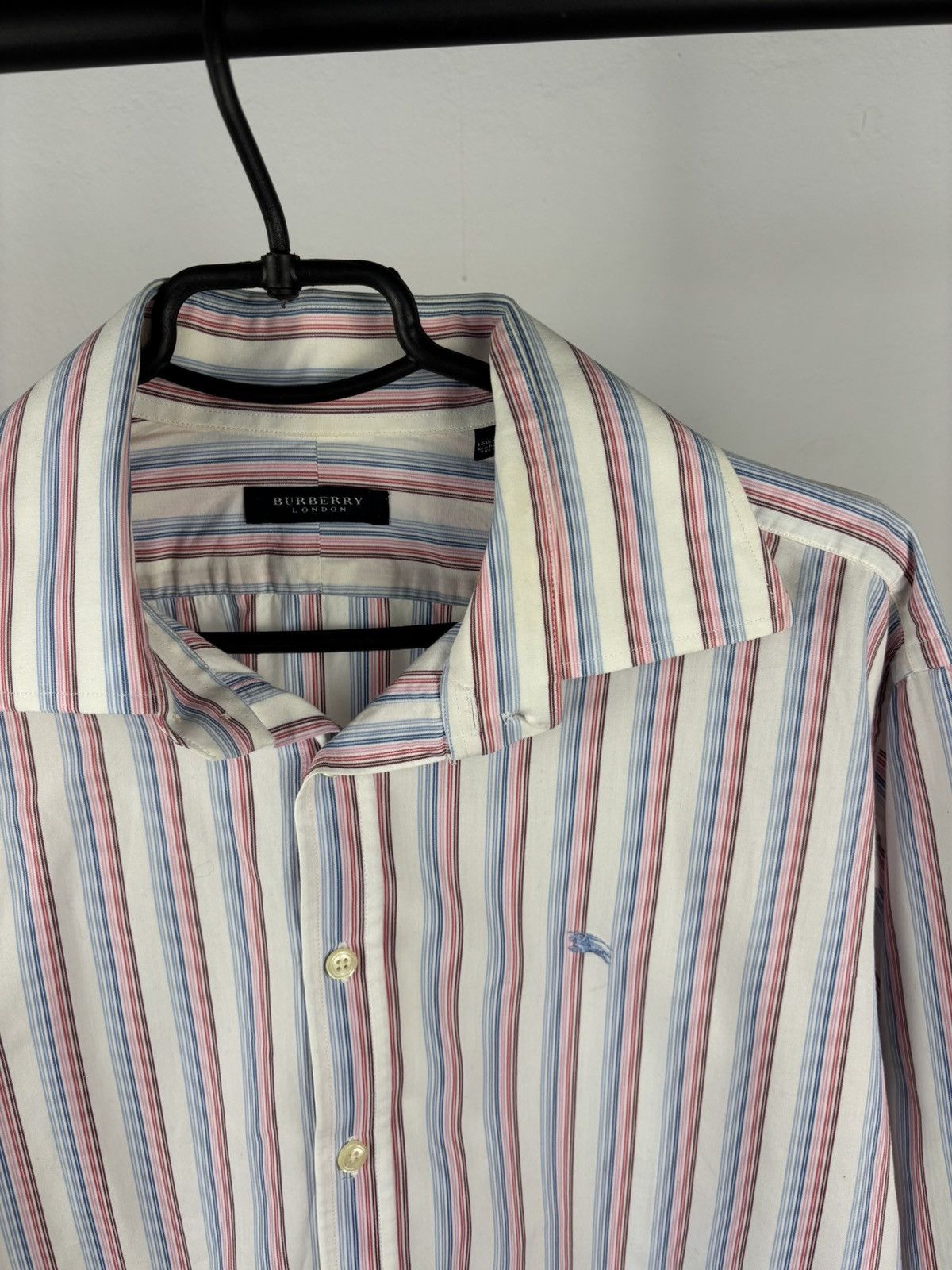 Burberry Burberry multicolor shirt size 42 Size US M / EU 48-50 / 2 - 2 Thumbnail