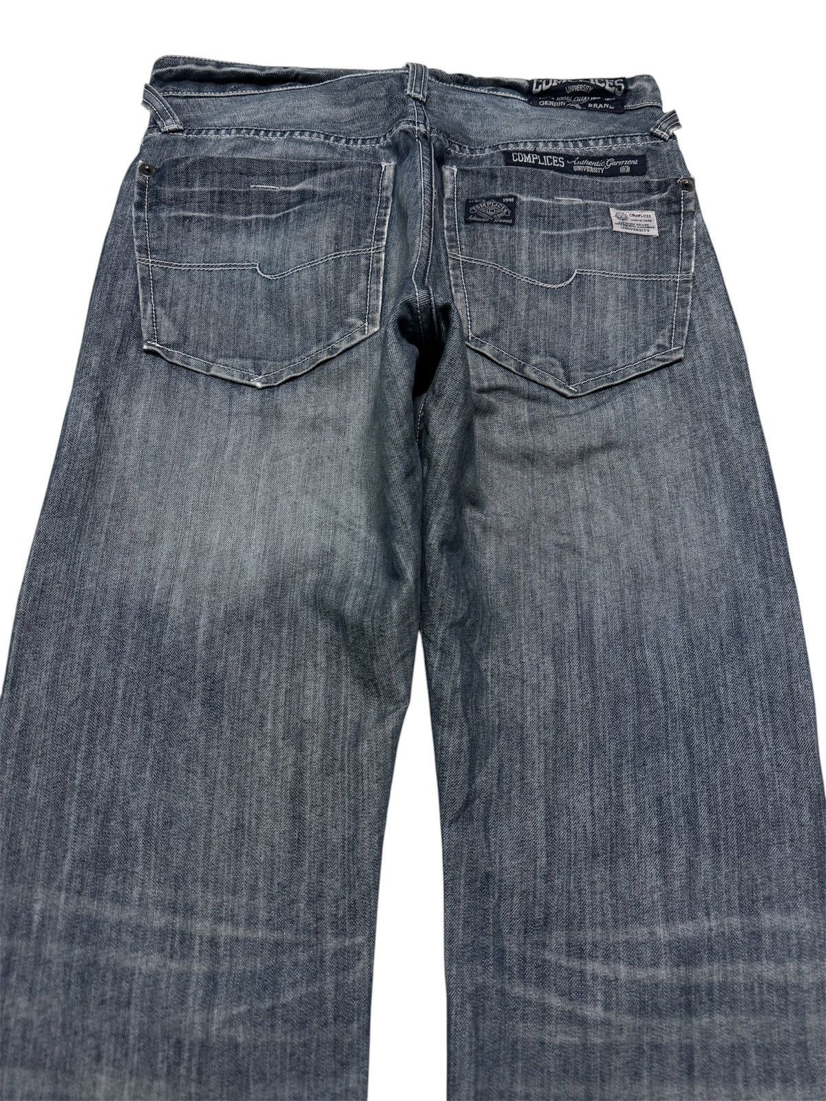 Tornado Mart GRUNGE VINTAGE JAPANESE DISTRESSED STONED WASHED Size US 29 - 13 Thumbnail