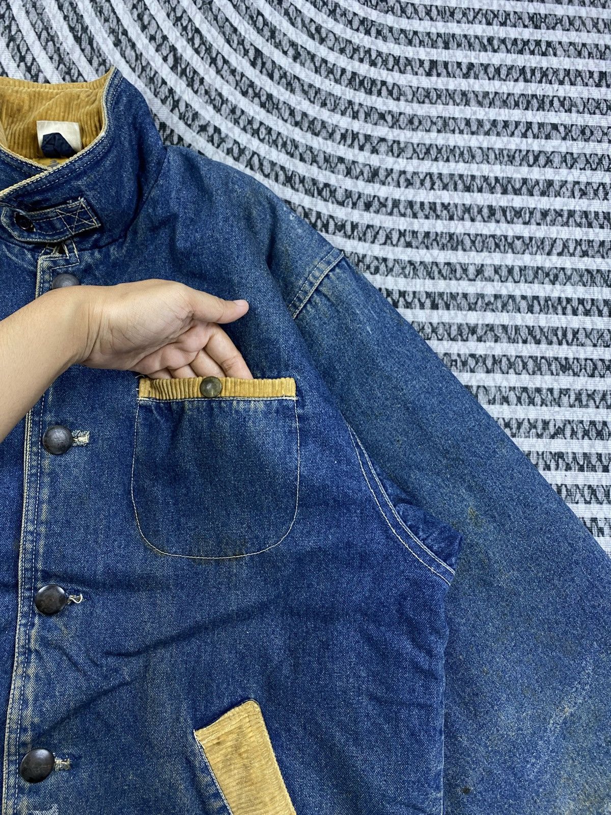 Japanese Brand Vintage Projack Fullbutton Denim Blue Jacket Size US M / EU 48-50 / 2 - 8 Thumbnail