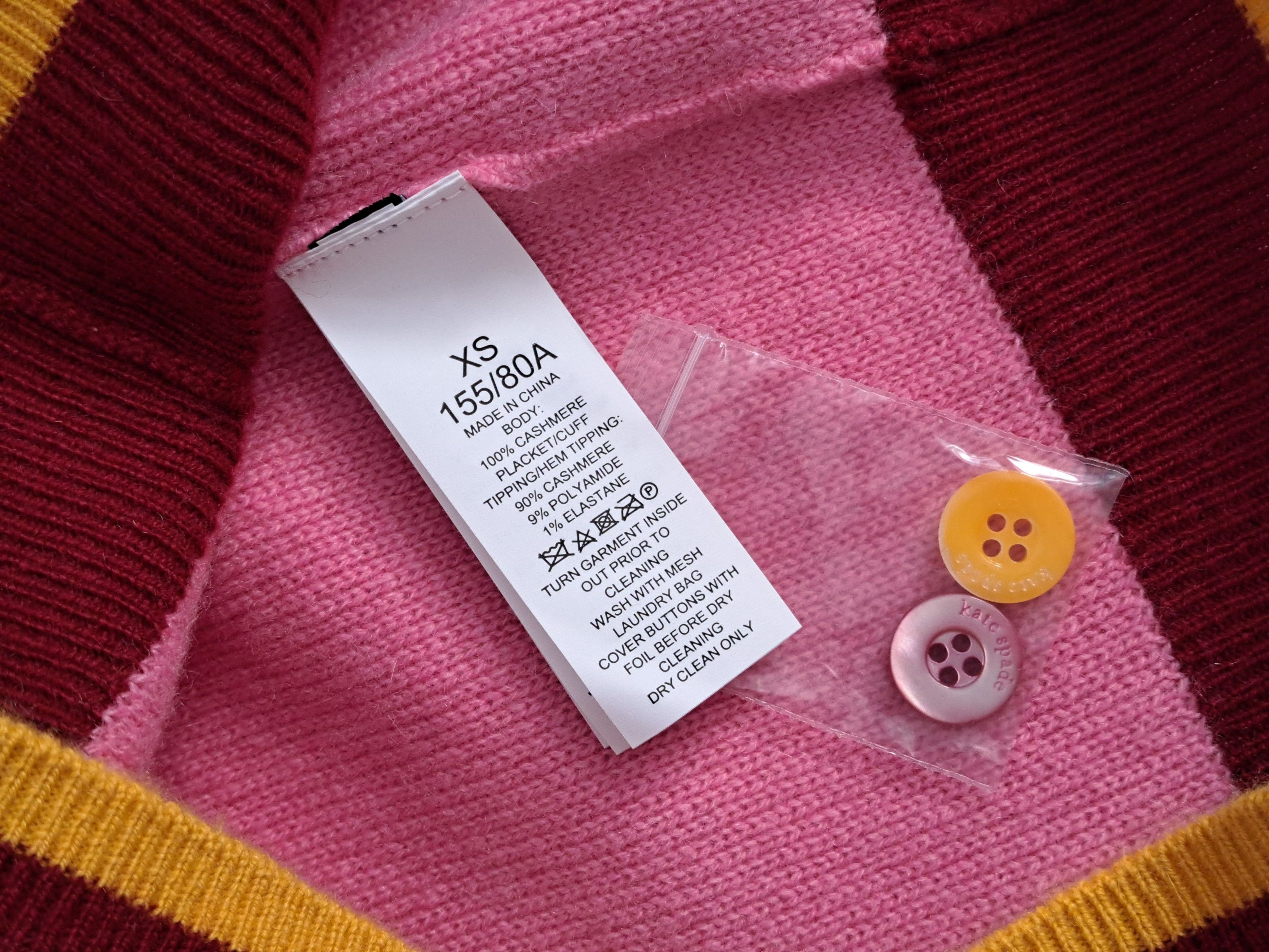 Kate Spade KATE SPADE New York cashmere crew neck cardigan. Size XS Size XS / US 0-2 / IT 36-38 - 8 Thumbnail