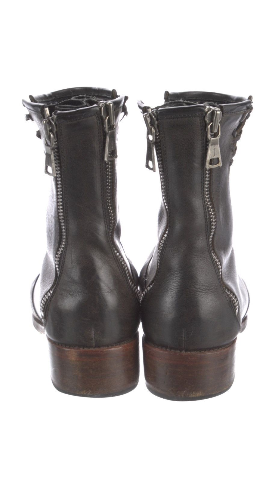 John Varvatos Parisian double backzip boots 10 Size US 10 / EU 43 - 4 Thumbnail