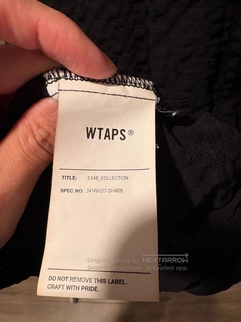 Wtaps Wtaps Short Sleeve Shirt Size US M / EU 48-50 / 2 - 2 Thumbnail