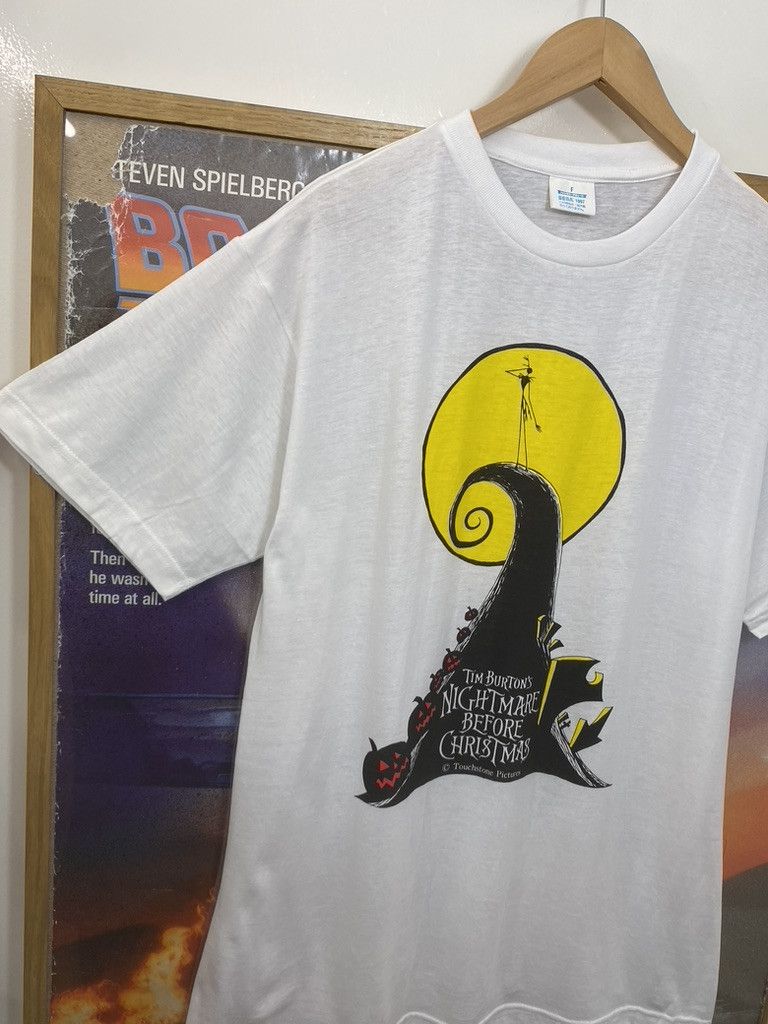 Vintage 1997 Vintage The Nightmare Before Christmas Movie Promo Tee Size US L / EU 52-54 / 3 - 4 Thumbnail