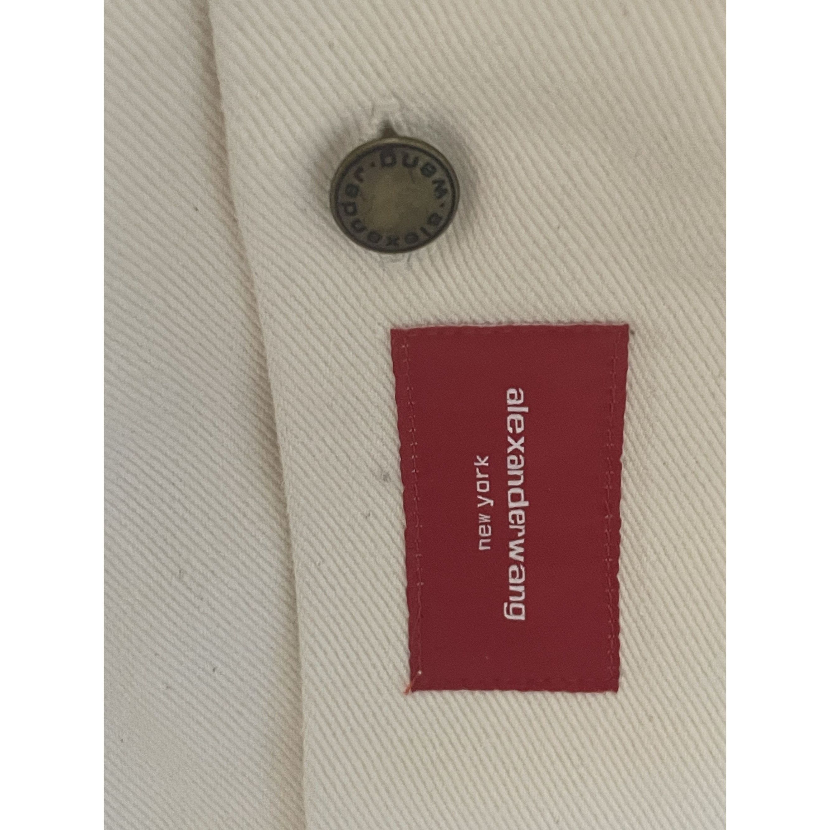 Alexander Wang Alexander Wang Mens Beige Long-Sleeve Button-Up Shirt With Z Size XS / US 0-2 / IT 36-38 - 6 Thumbnail