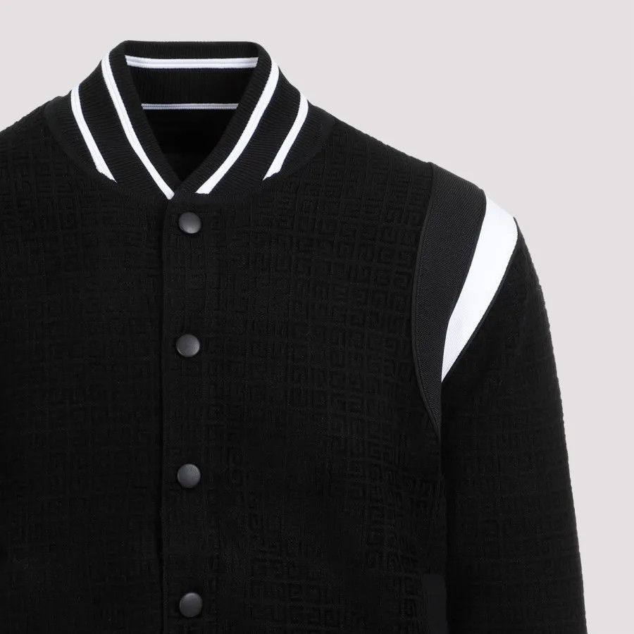 Givenchy o1srvl11e1224 Bomber Jacket in Black Size US XL / EU 56 / 4 - 4 Thumbnail
