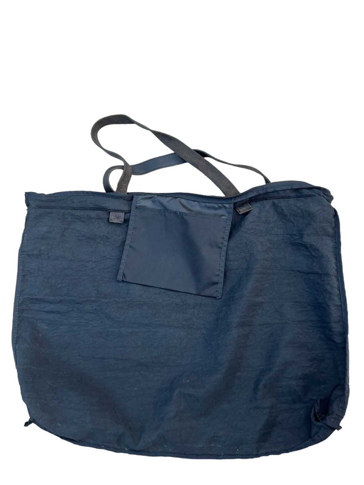 Yohji Yamamoto Vintage 80s 90s Yohji Yamamoto Y’saccs Black Large Tote Bag Size ONE SIZE - 21 Thumbnail