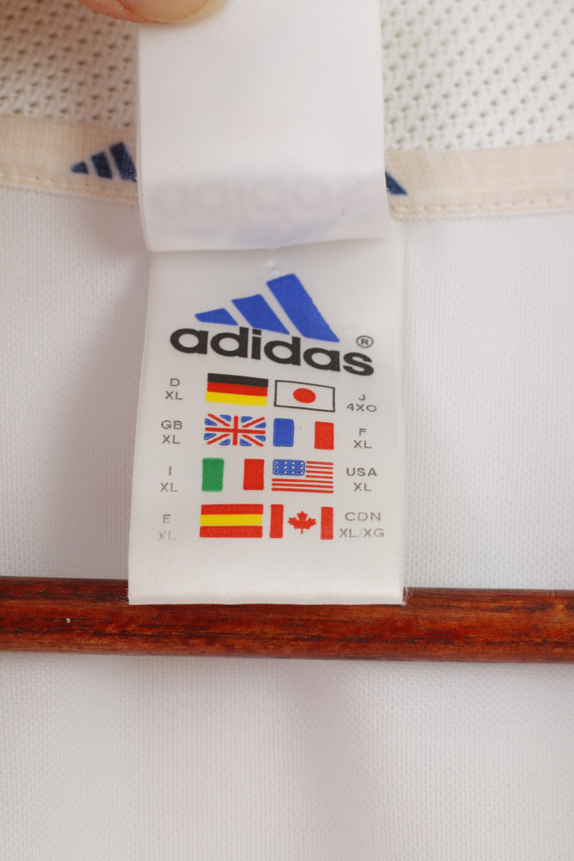 Adidas × Vintage Adidas Men XL Shirt Football Club Real Madryt MCF 3333 Size US XL / EU 56 / 4 - 3 Thumbnail