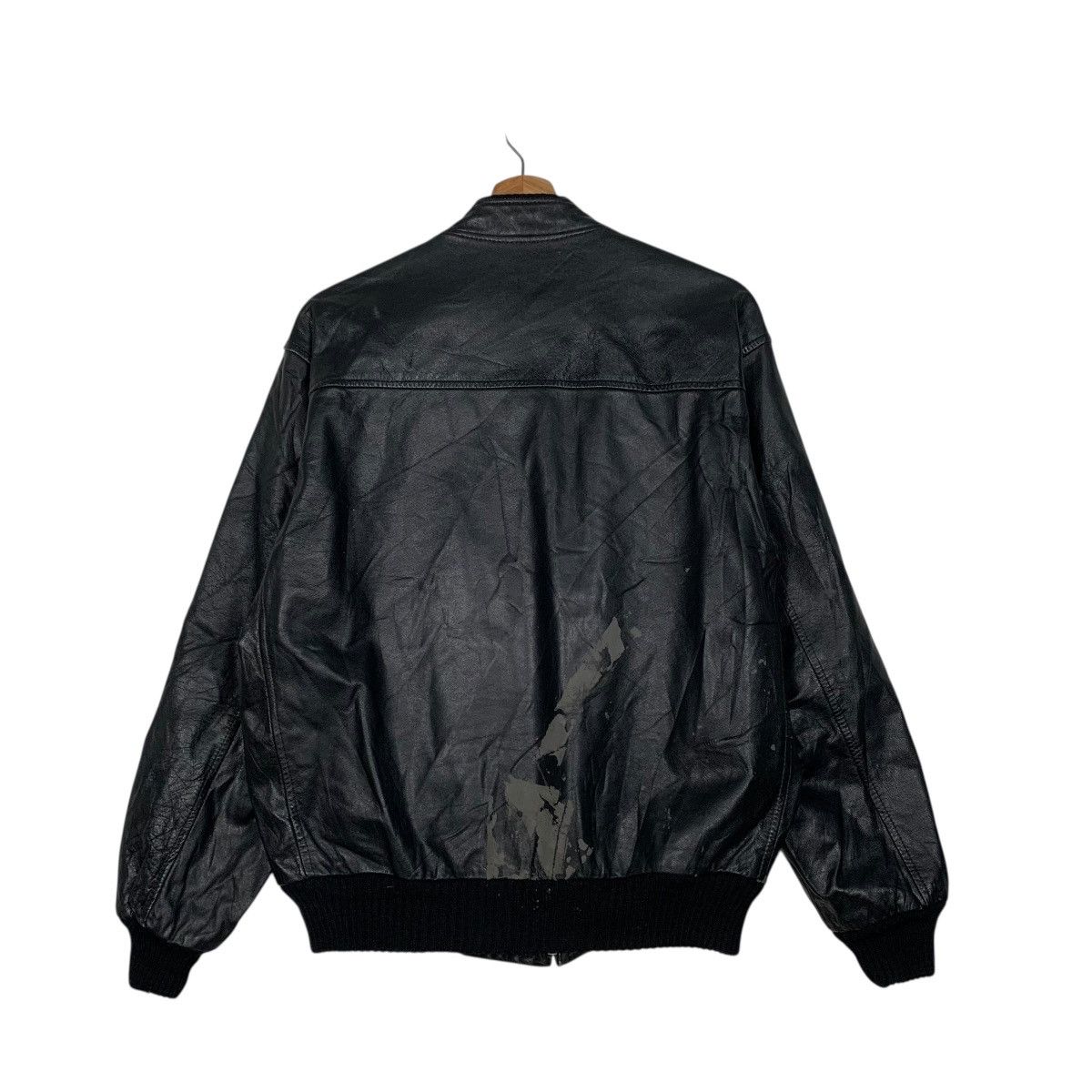 Japanese Brand Japanese Brand Fukuyo Bomber Leather Jacket Size US M / EU 48-50 / 2 - 7 Thumbnail