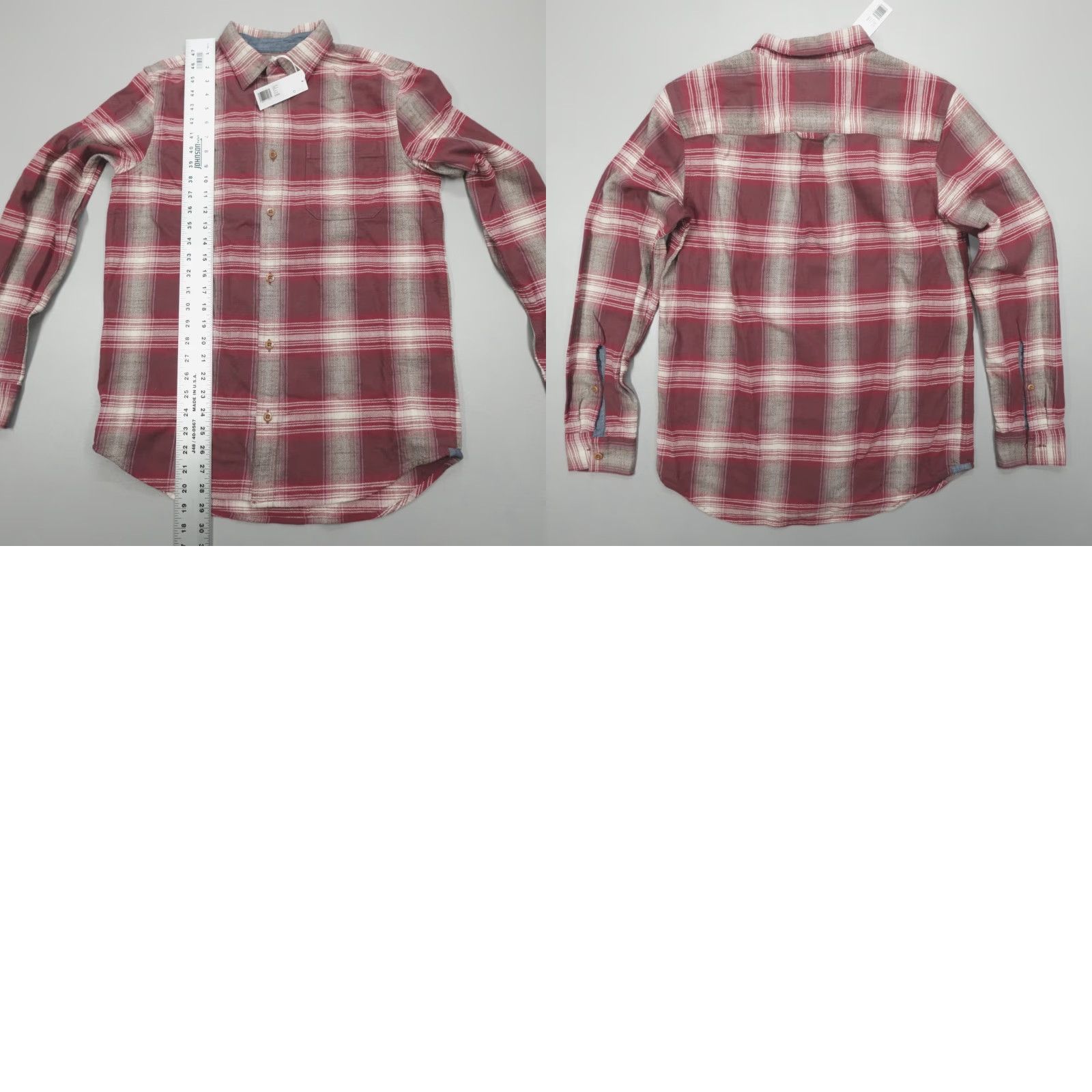 Outerknown Outerknown Button-Up Shirt Men S Flannel Plaid Thick All Seasons Heavyweight Multicolor Long Sleeve Casual Travel Size US S / EU 44-46 / 1 - 8 Thumbnail