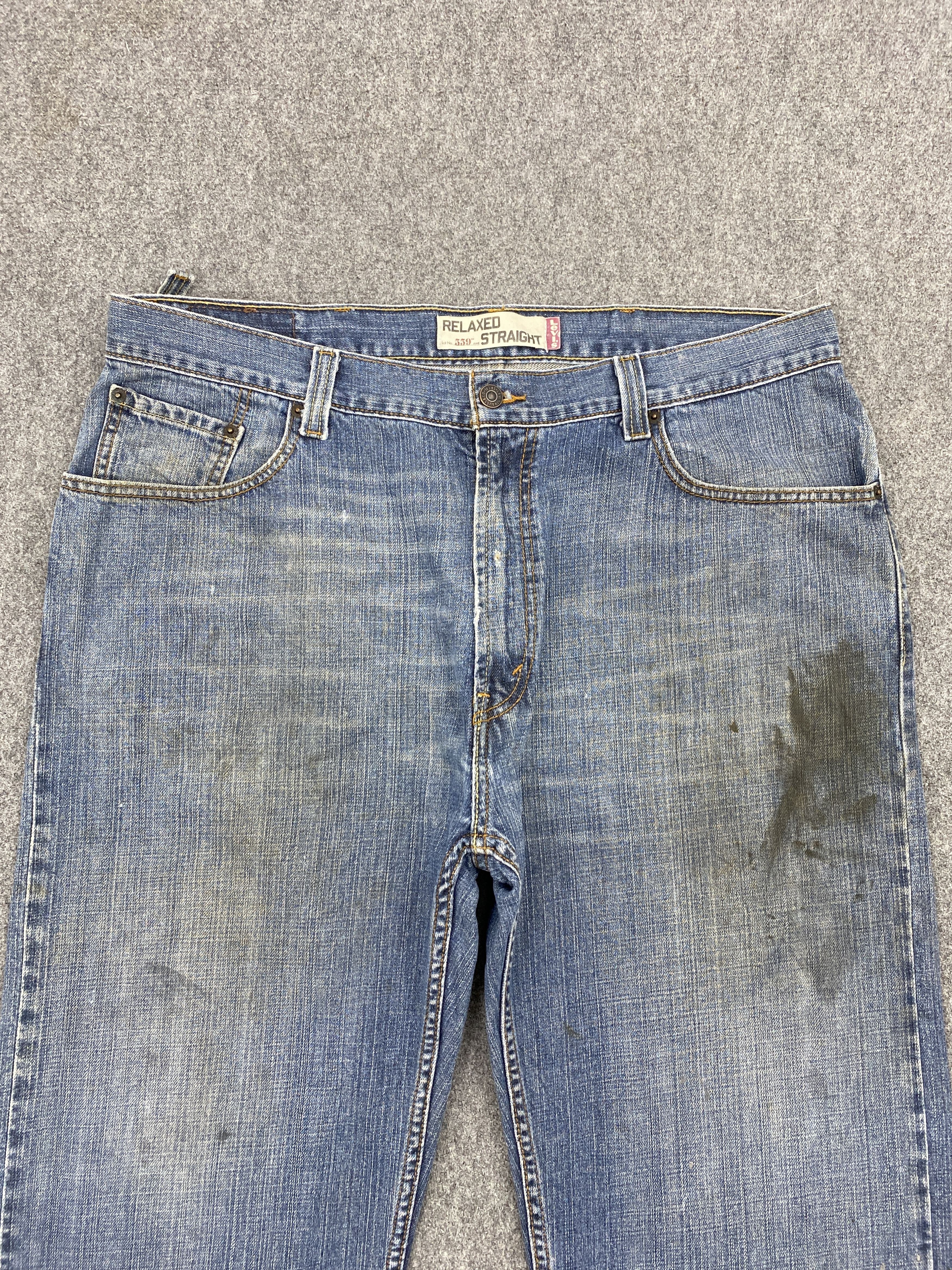 Levi's Vintage Levi's 559 Faded Blue Jeans DP2646 Size US 38 / EU 54 - 2 Thumbnail