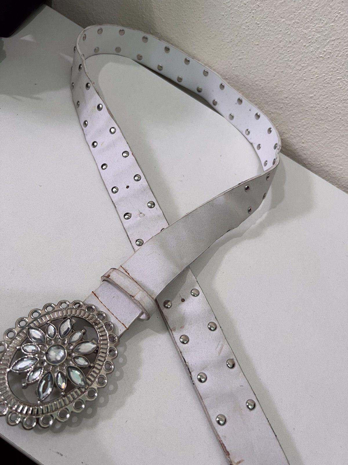 Other Vintage Big Buckle Belt Size ONE SIZE - 6 Thumbnail