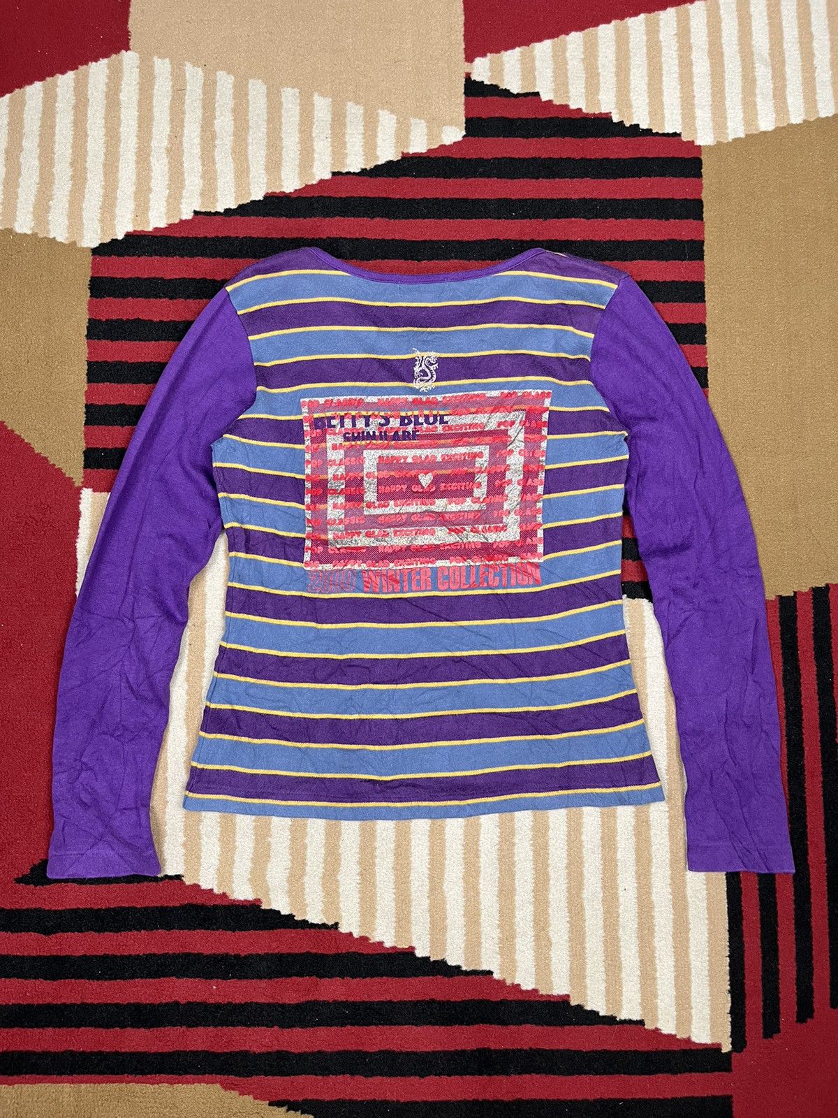 Beauty Beast Y2k Style Longsleeve Betty’s Blue By Shinji Abe Size S / US 4 / IT 40 - 4 Thumbnail