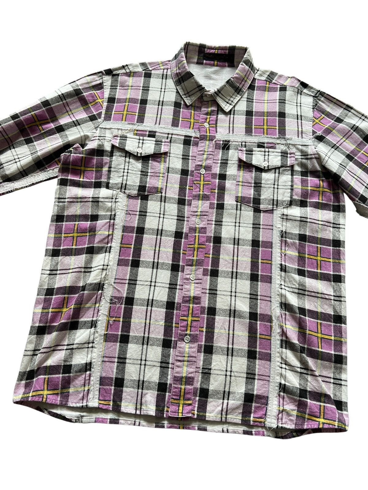 Fragment Design × Undercover SS04 Undercover x Fragment Design Reconstruct Flannel Shirt Size US L / EU 52-54 / 3 - 5 Thumbnail