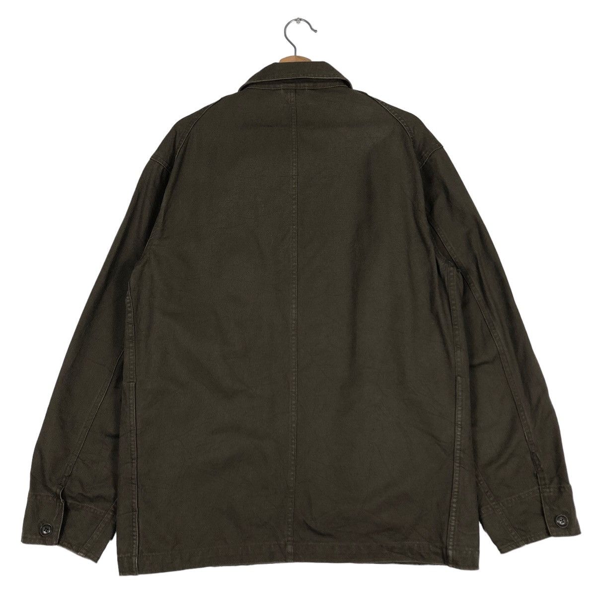 Japanese Brand 🔥Vtg Hikory Chore Jacket Worker Uniqlo Japan Issey Miyake Size US M / EU 48-50 / 2 - 8 Thumbnail