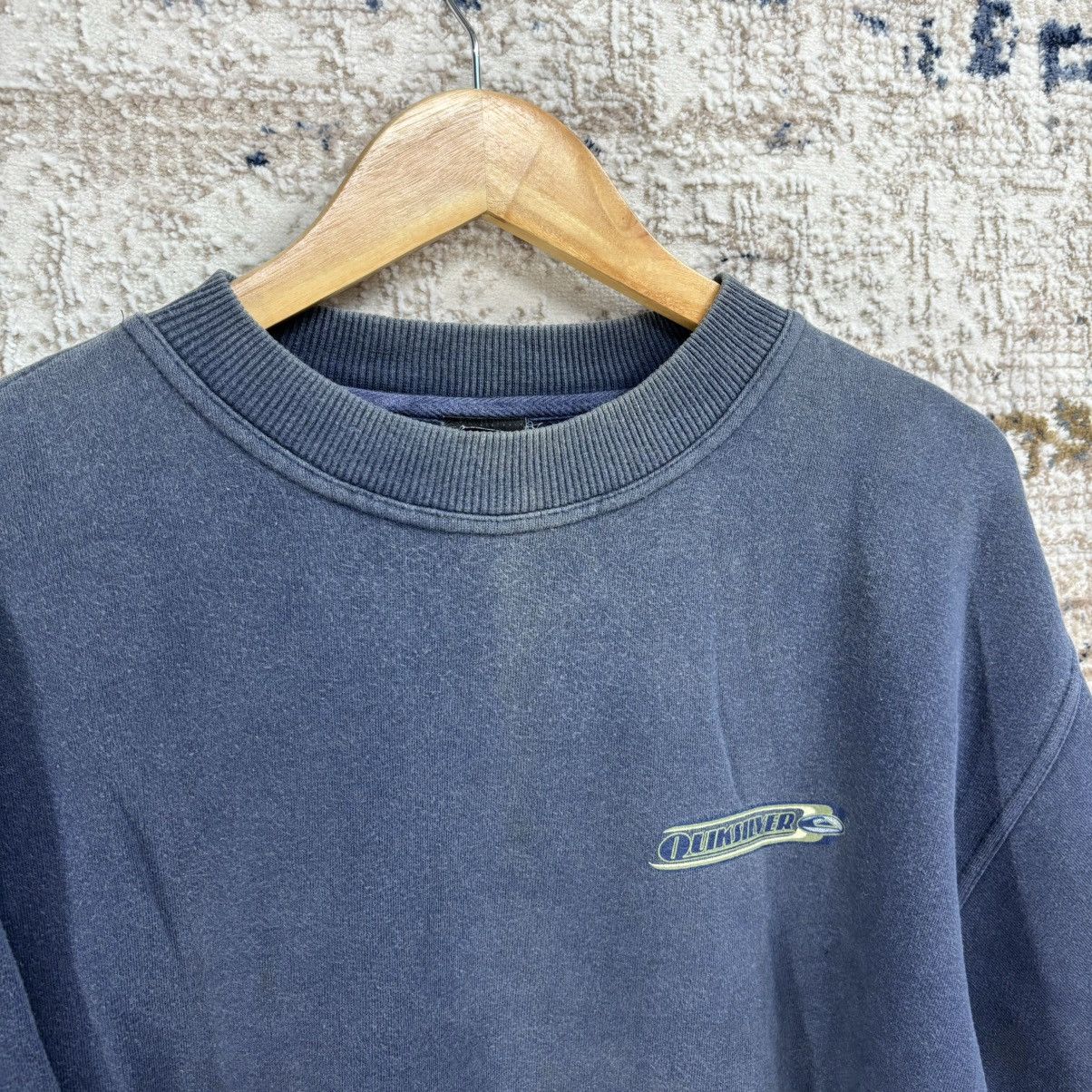 Quiksilver × Vintage Last Drop !! Vtg 90s Quiksilver Surfing Crewneck Sweatshirt Size US S / EU 44-46 / 1 - 14 Thumbnail