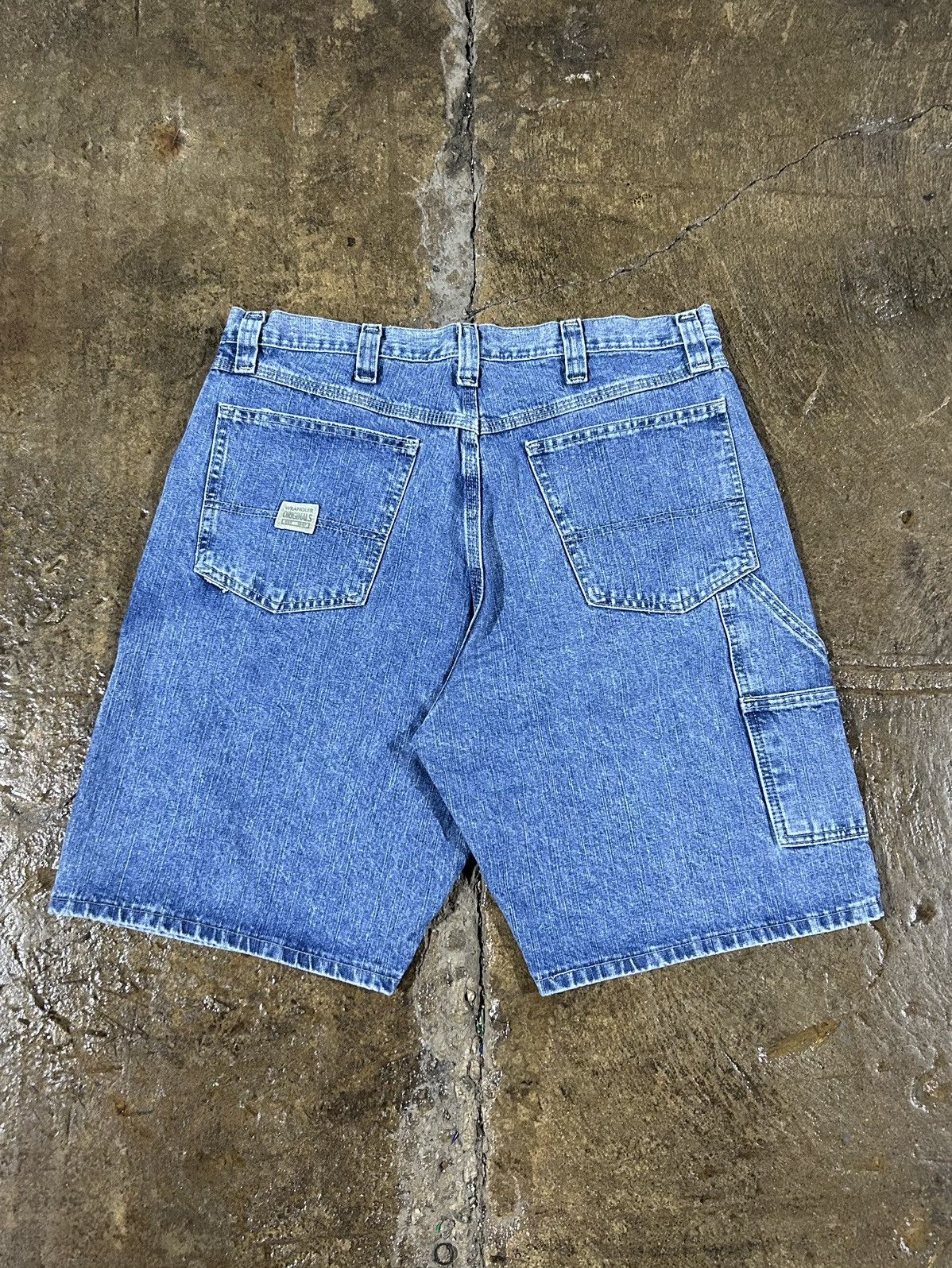 Carhartt × Vintage × Wrangler Crazy Carhartt Style Wrangler Carpenter Jorts Skater Shorts Size US 36 / EU 52 - 1 Thumbnail