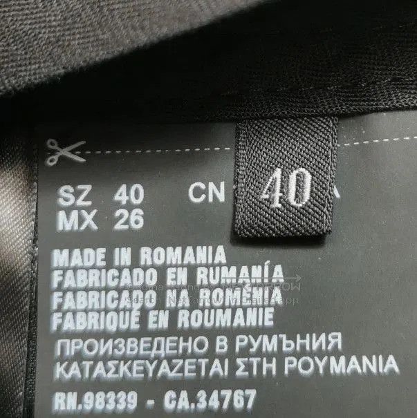 Prada Prada Black Tailored Trousers in Size 4. Size 39" - 6 Thumbnail