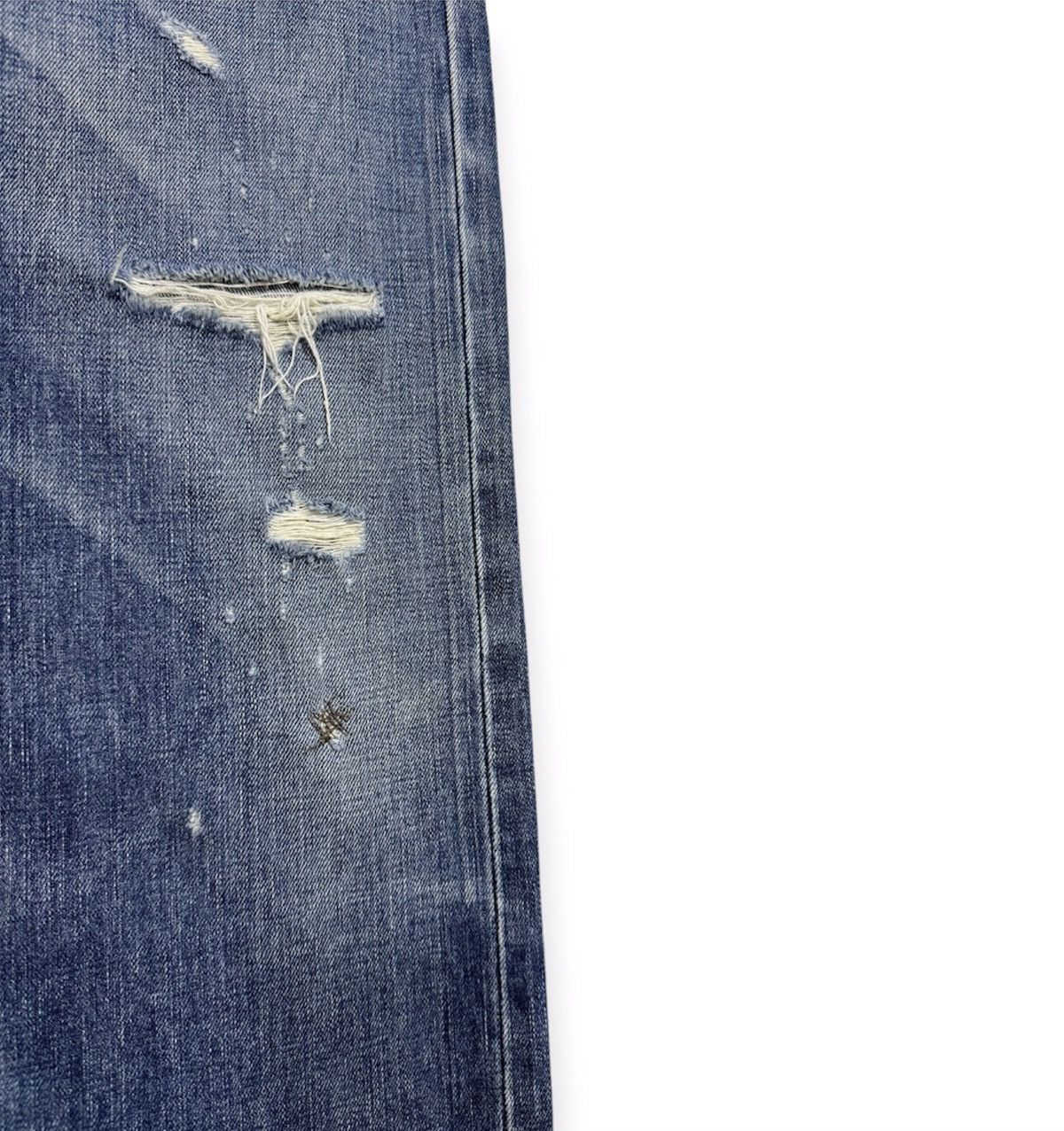 Unused FW19 Unused Damaged Denim Size US 32 / EU 48 - 7 Thumbnail