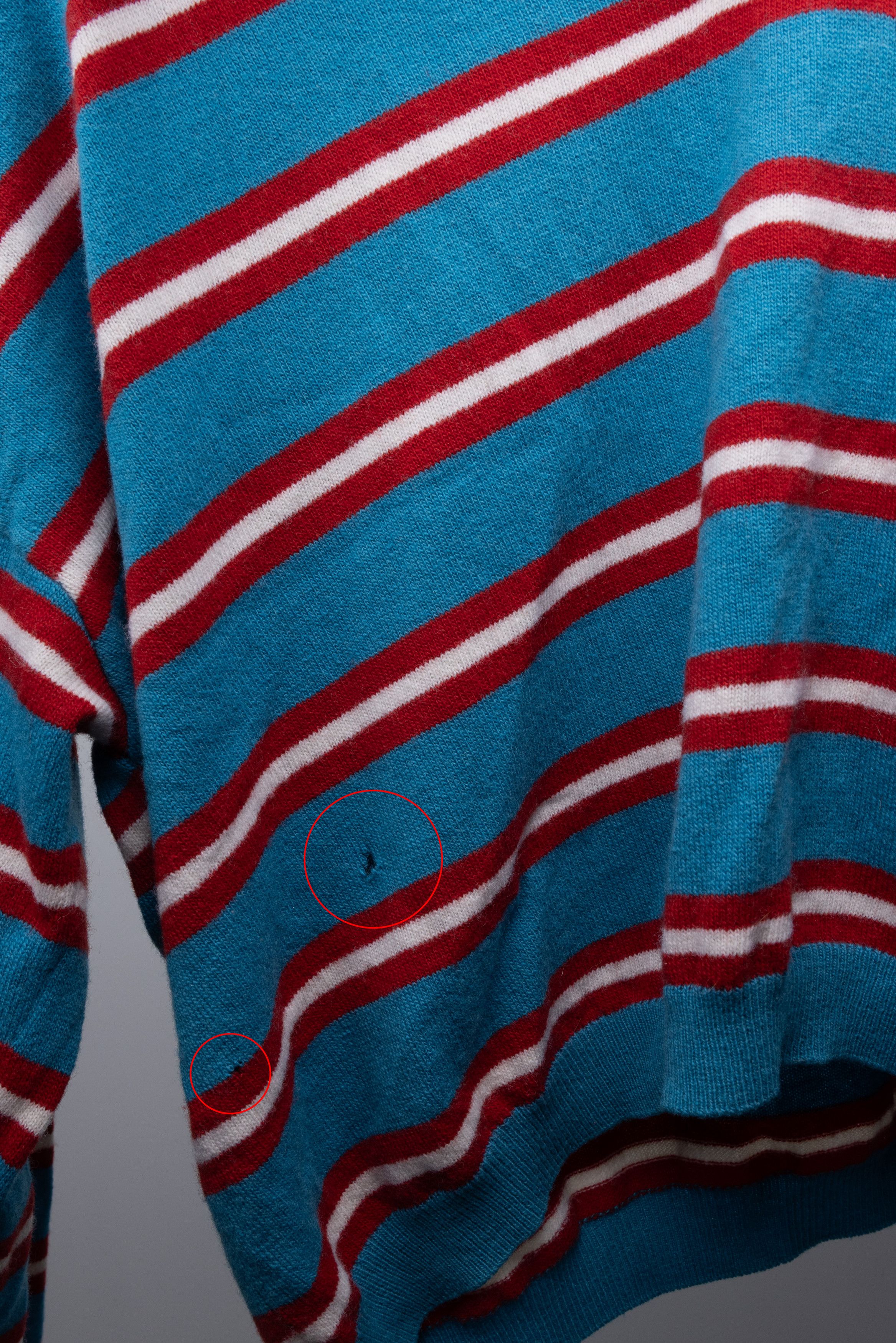 Loewe Loewe Stripe Polo Collar Wool Sweater Size M / US 6-8 / IT 42-44 - 4 Thumbnail