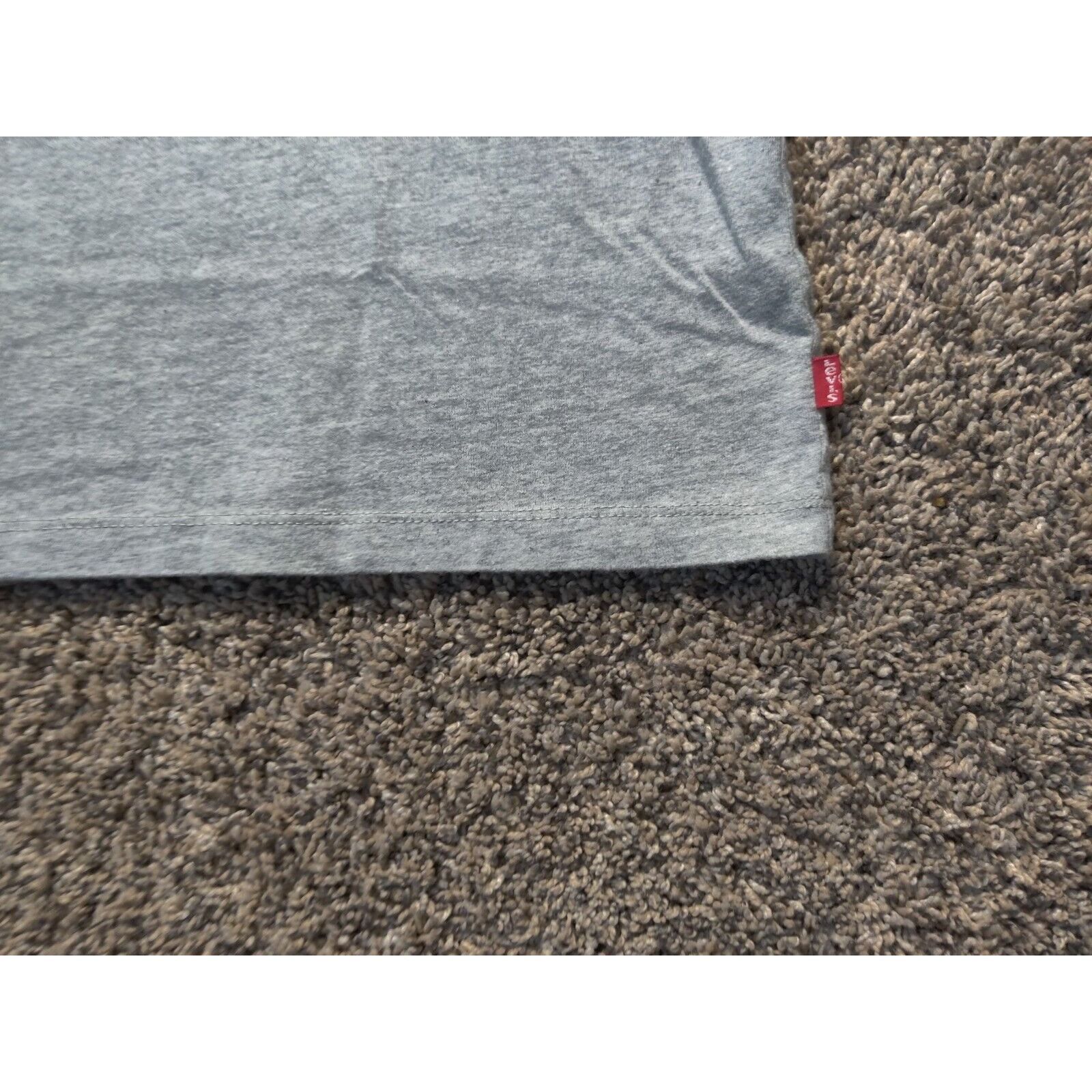 Levi's Levi's Shirt Adult Mens Small Gray Red Spell Out Size US S / EU 44-46 / 1 - 7 Thumbnail