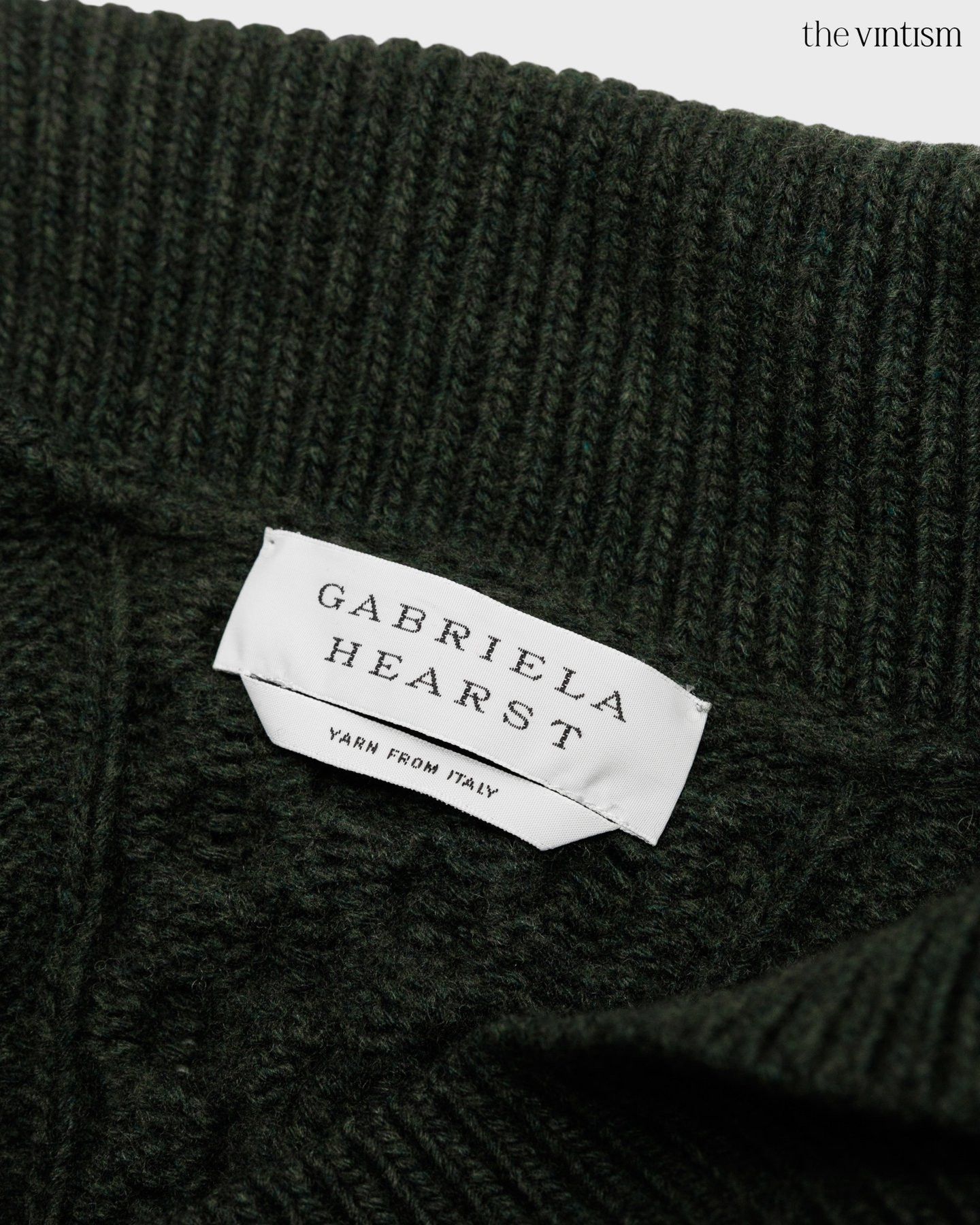 Gabriela Hearst Gabriela Hearst Archival Wool & Cashmere Distressed Sweater Size S / US 4 / IT 40 - 9 Thumbnail