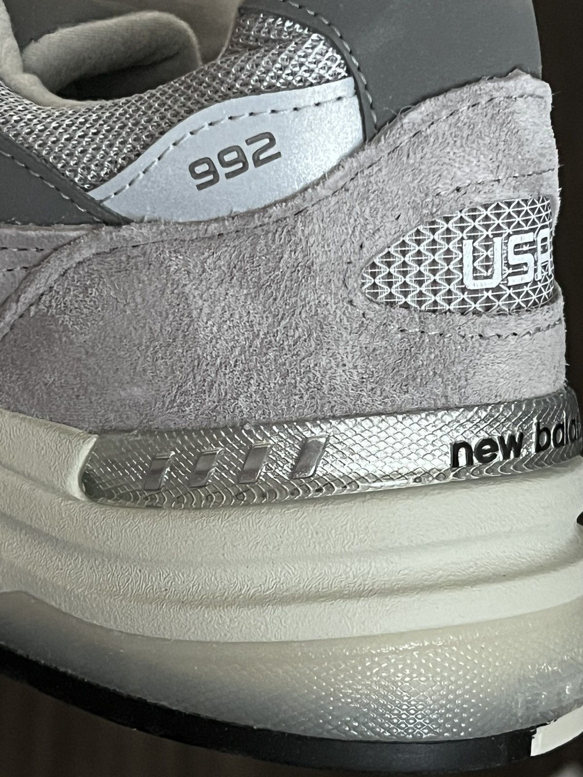 New Balance New Balance 992 made in USA grey 9.5 Size US 9.5 / EU 42-43 - 2 Thumbnail