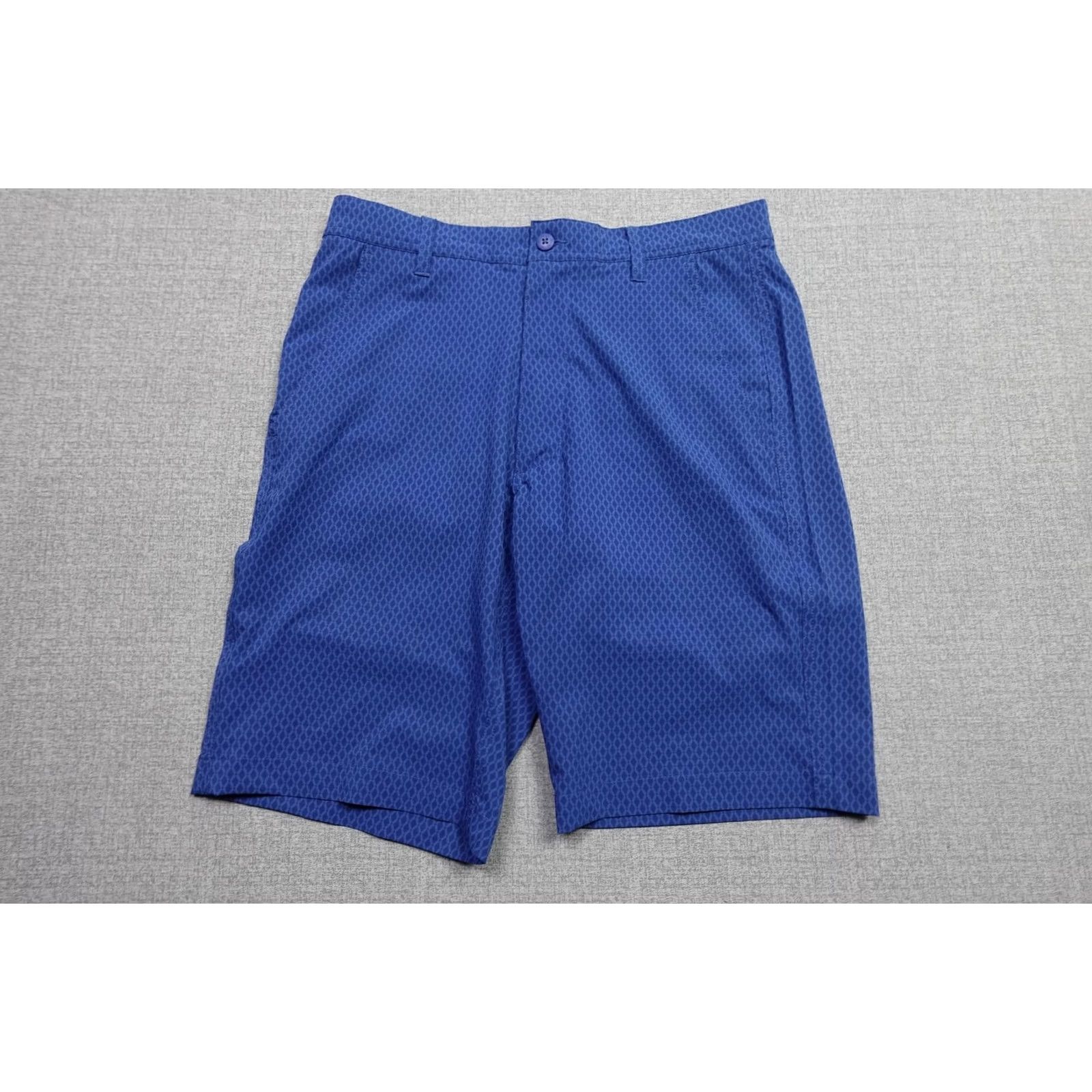 Footjoy FootJoy Tonal Print Golf Shorts Mens 30 Blue Twilight 10 Inseam Stretch NWT Size US 30 / EU 46 - 4 Thumbnail