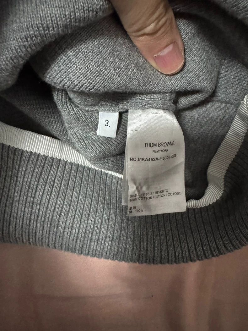 Thom Browne Thom Browne size2 Knitted round neck turtleneck Size US M / EU 48-50 / 2 - 3 Thumbnail