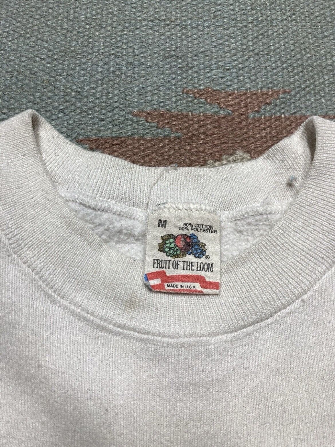 Fruit Of The Loom Vintage 80s University of Miami Hurricanes Sweatshirt Size US M / EU 48-50 / 2 - 4 Thumbnail