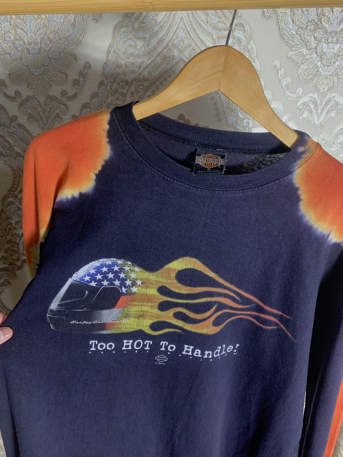 Harley Davidson VINTAGE HARLEY DAVIDSON MOTORCYCLE 1999 T-SHIRT RETRO Y2K Size US XL / EU 56 / 4 - 3 Thumbnail