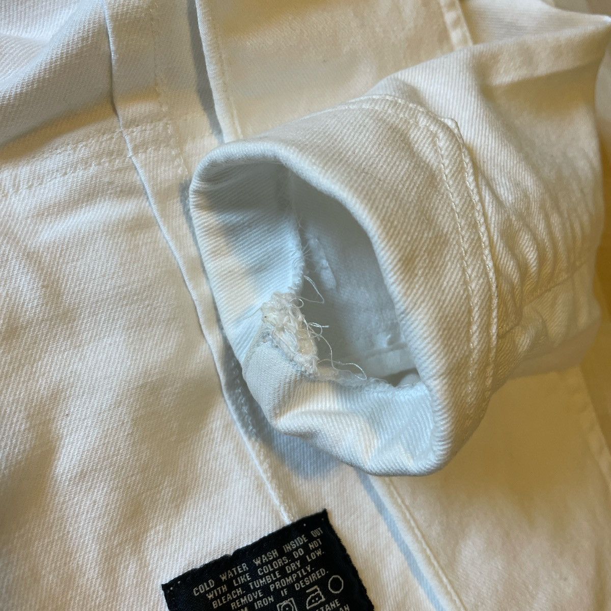 Ralph Lauren Black Label Vintage White Jacket Size S / US 4 / IT 40 - 6 Thumbnail