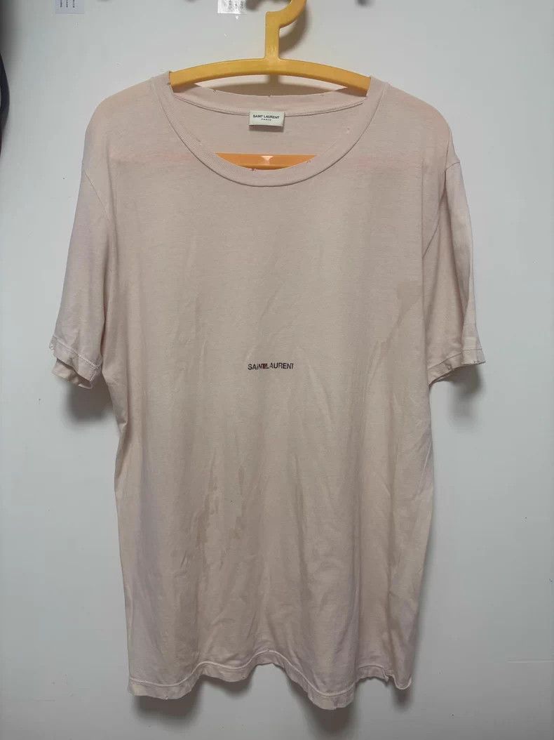 Saint Laurent Paris Saint laurent paris Fleshy pink ruffled and ripped short sl Size US S / EU 44-46 / 1 - 1 Thumbnail