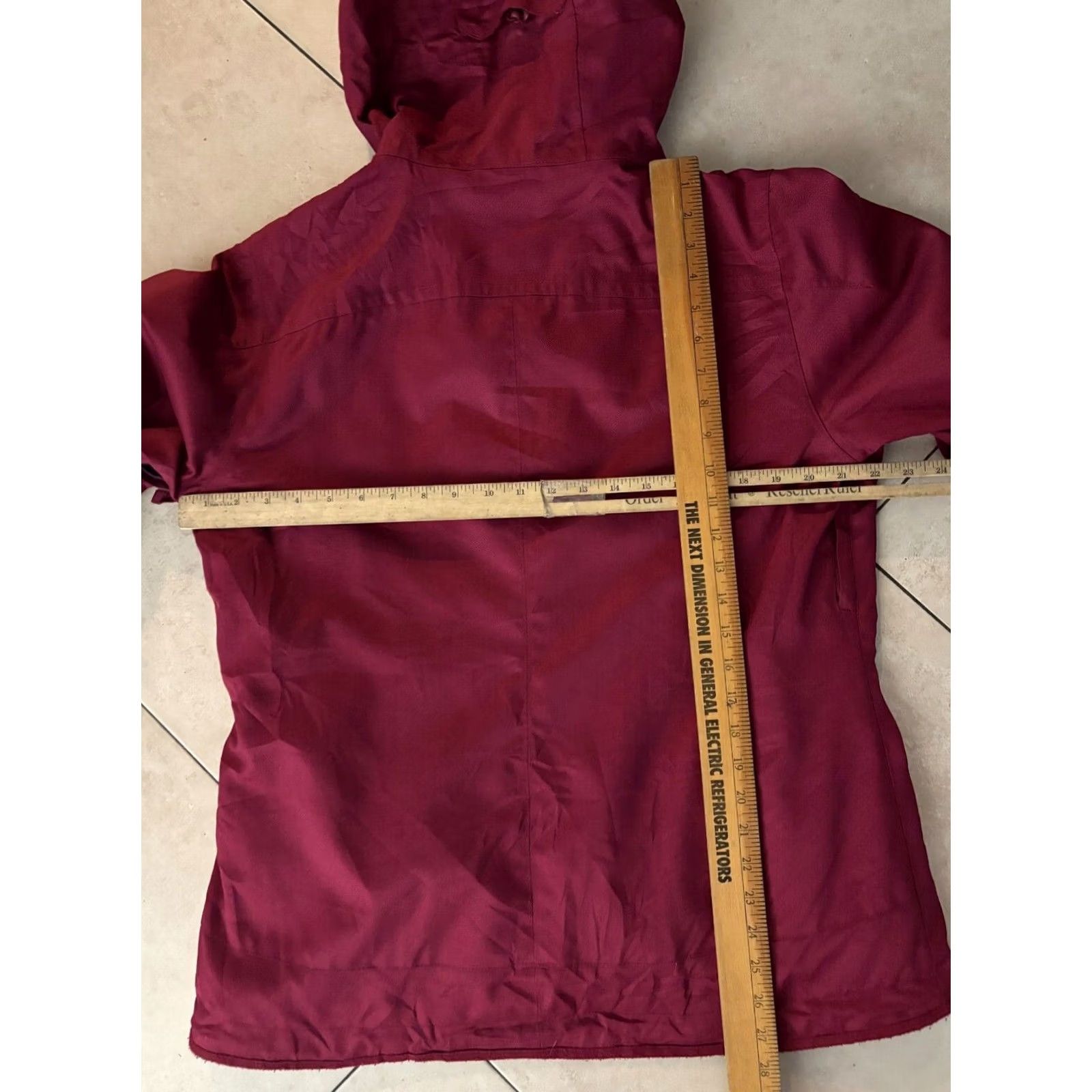 Burton Burton Jet Set Insulated Jacket Women XL Maroon Red Snowboard Winter Zip Hooded Pockets 8/10 Jacket Size XL / US 12-14 / IT 48-50 - 7 Thumbnail