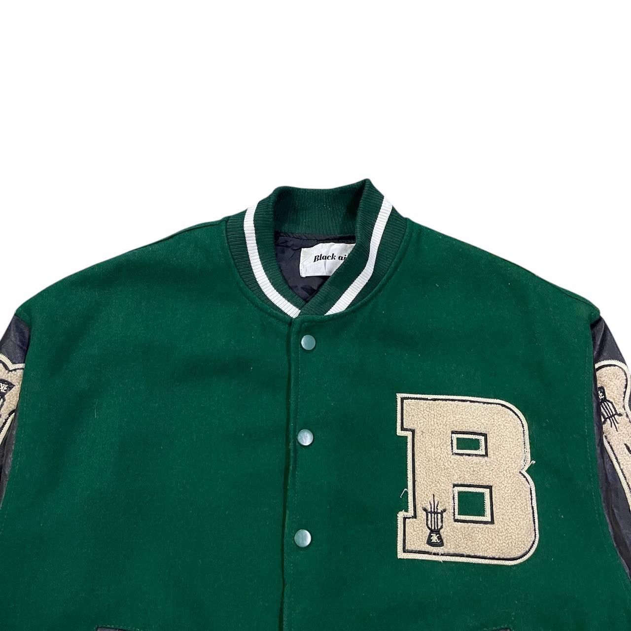 Japanese Brand Vintage Kapital Inspired Black Air Wool Varisty Jacket Size US M / EU 48-50 / 2 - 2 Thumbnail