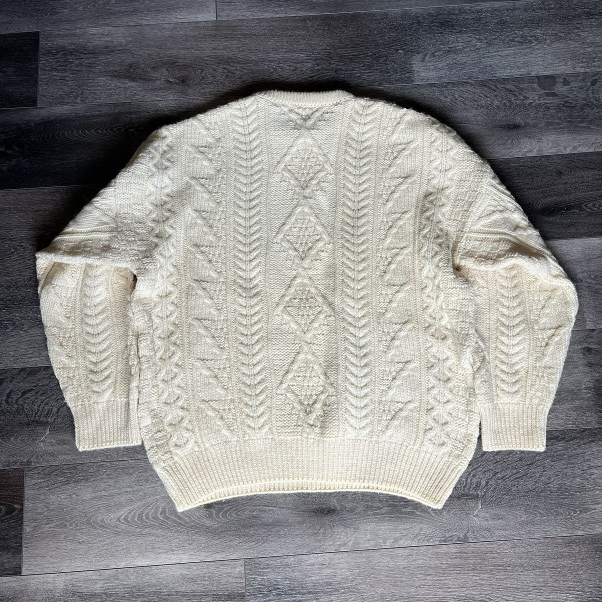 Aran Crafts Vintage Celtic Country Aran Crafts Wool Cable Knit Sweater Size US XL / EU 56 / 4 - 2 Thumbnail
