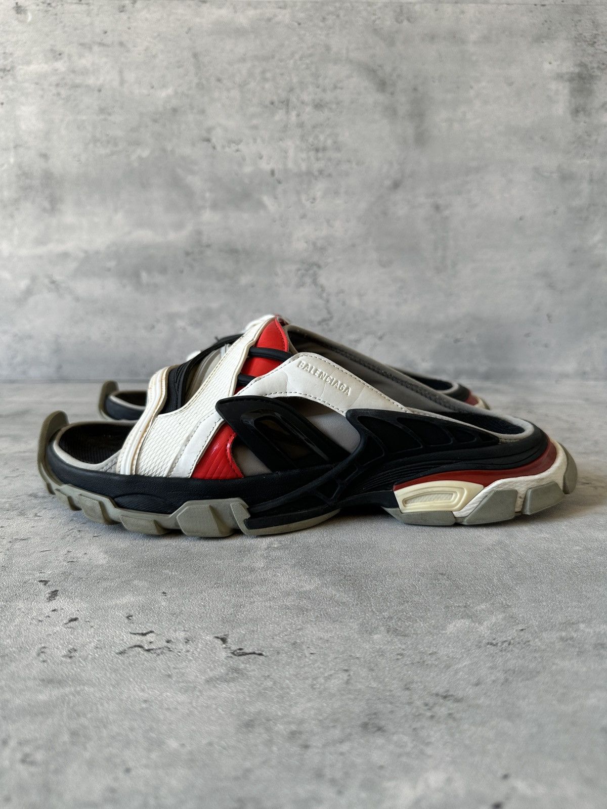 Balenciaga TRACK SLIDE SANDALS Size US 10 / EU 43 - 16 Thumbnail