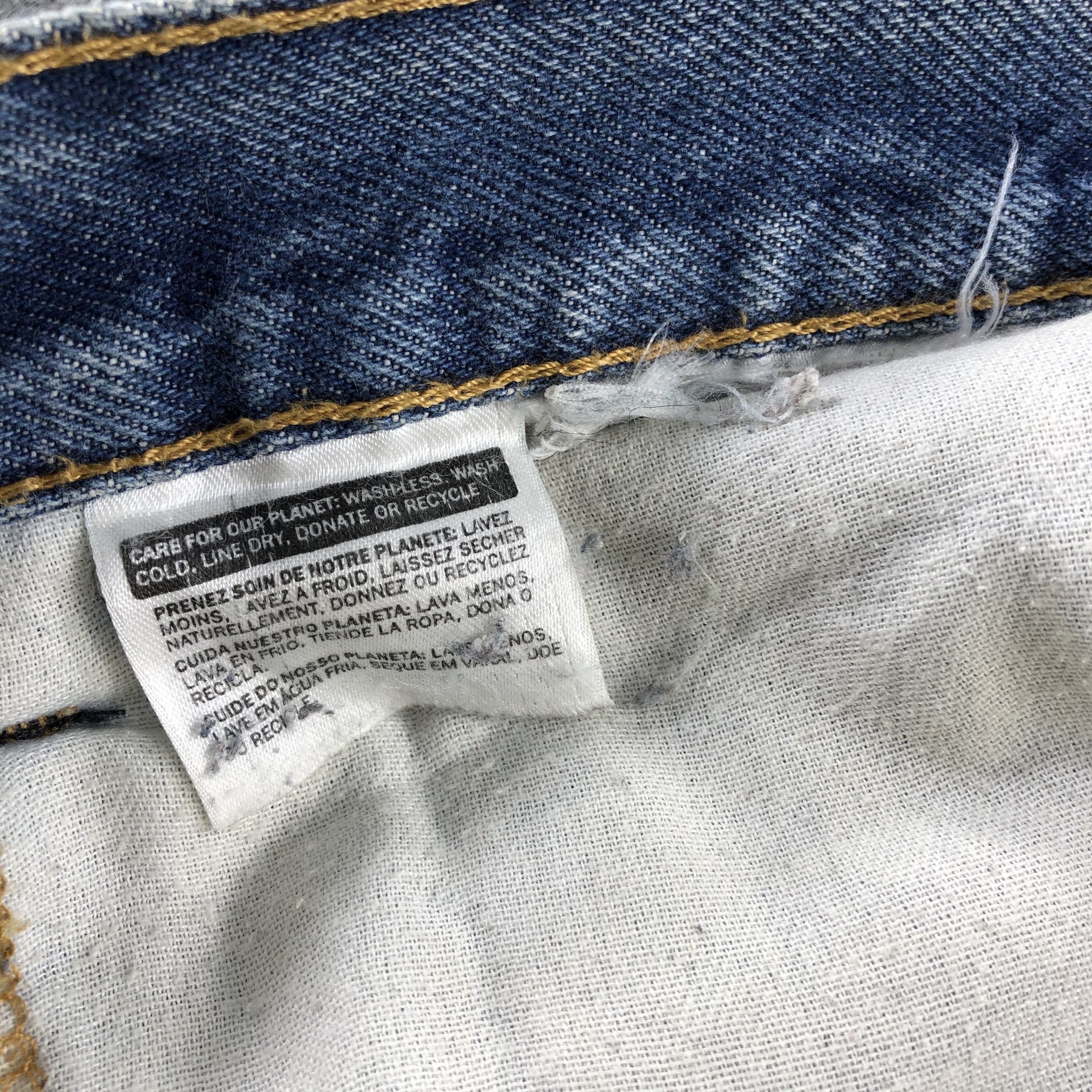 Levi's Vintage Blue Wash Levis 505 Jeans-J2311 Size US 33 - 10 Thumbnail