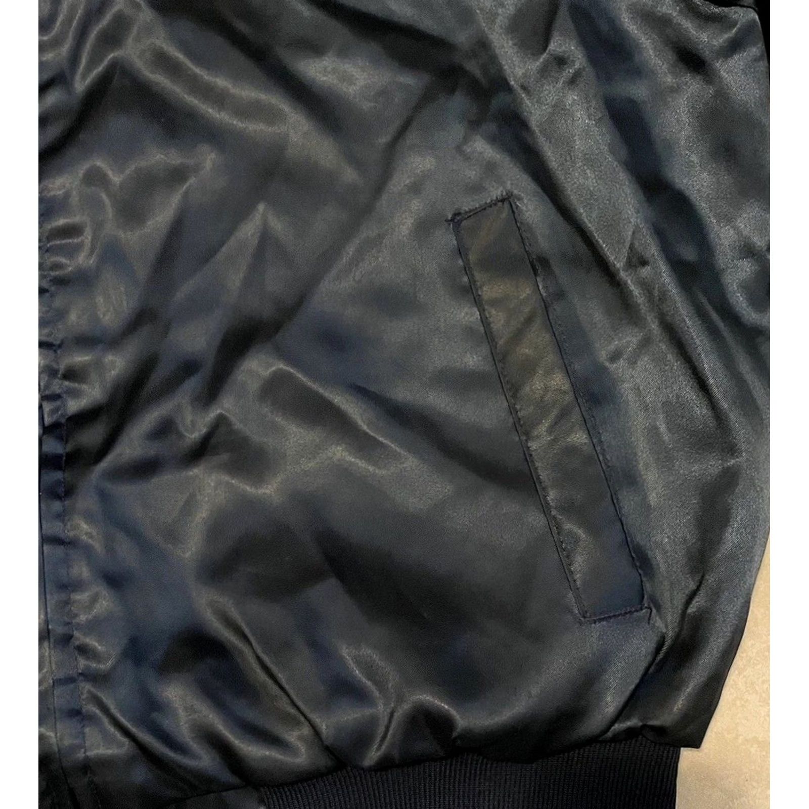 Vintage Vtg 80s Chicago Police Satin Jacket L XL Illinois Army Military Grunge 70s Size US L / EU 52-54 / 3 - 7 Thumbnail