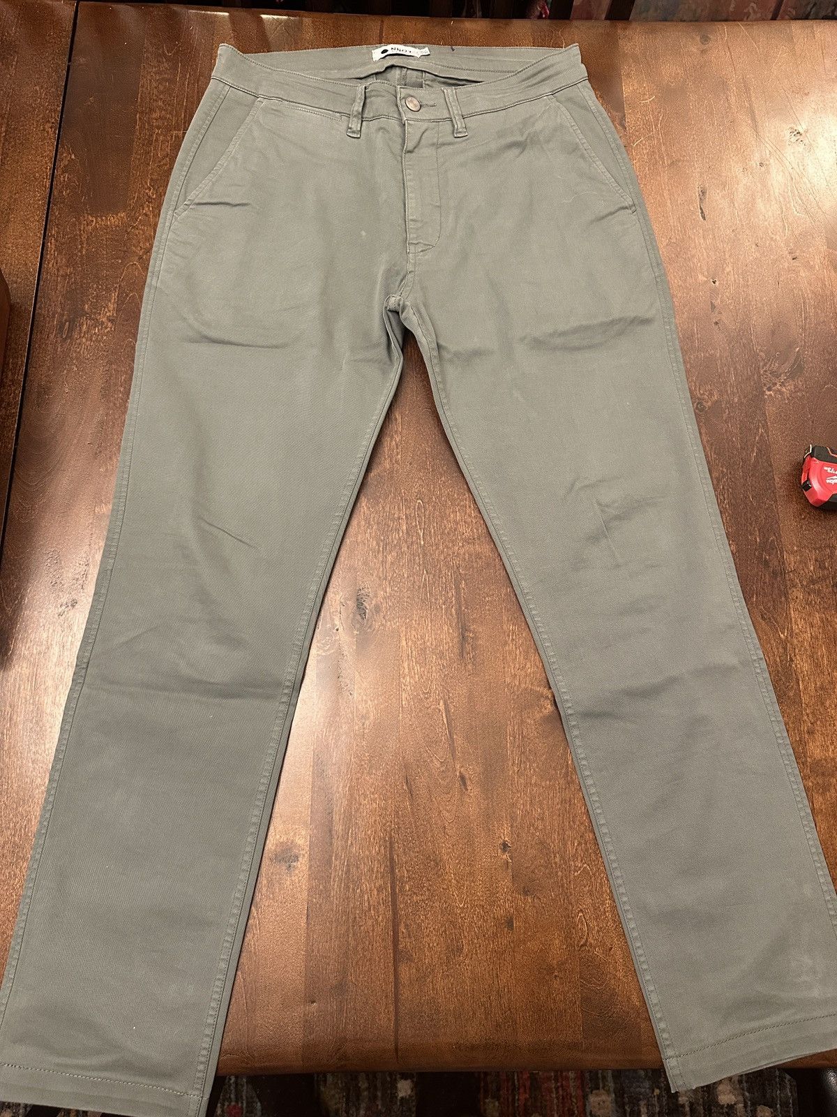 NN07 NN07 Marco Chinos Foam Green Size US 31 - 3 Thumbnail