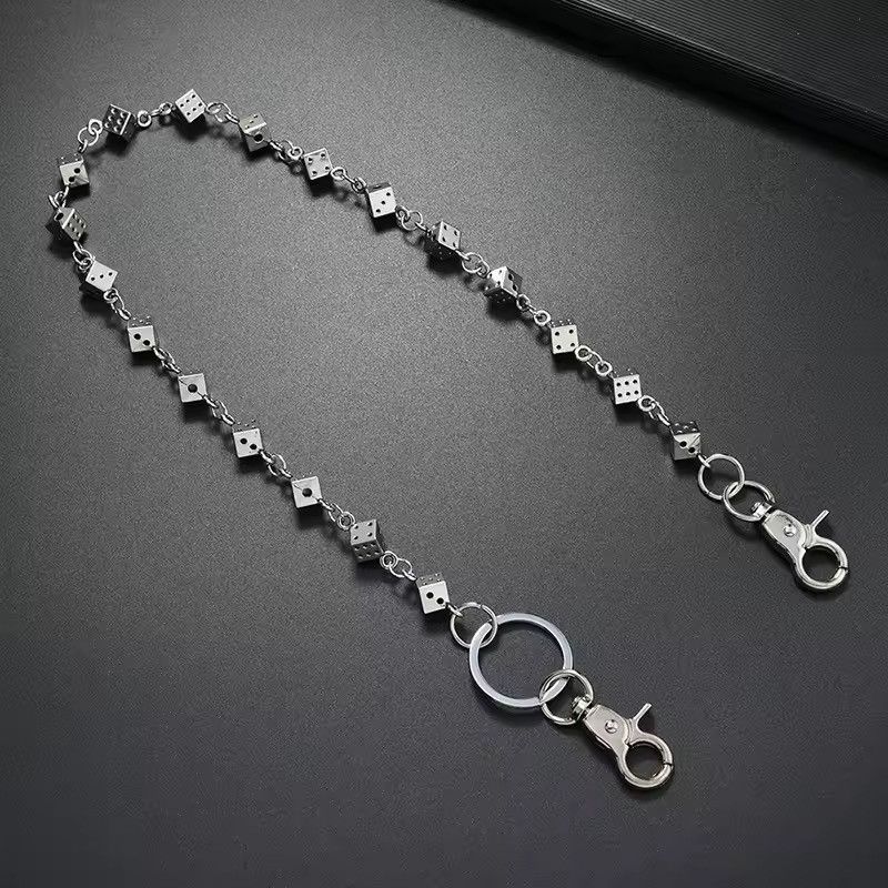Japanese Brand Dice Wallet Chain Wallet Size ONE SIZE - 3 Thumbnail