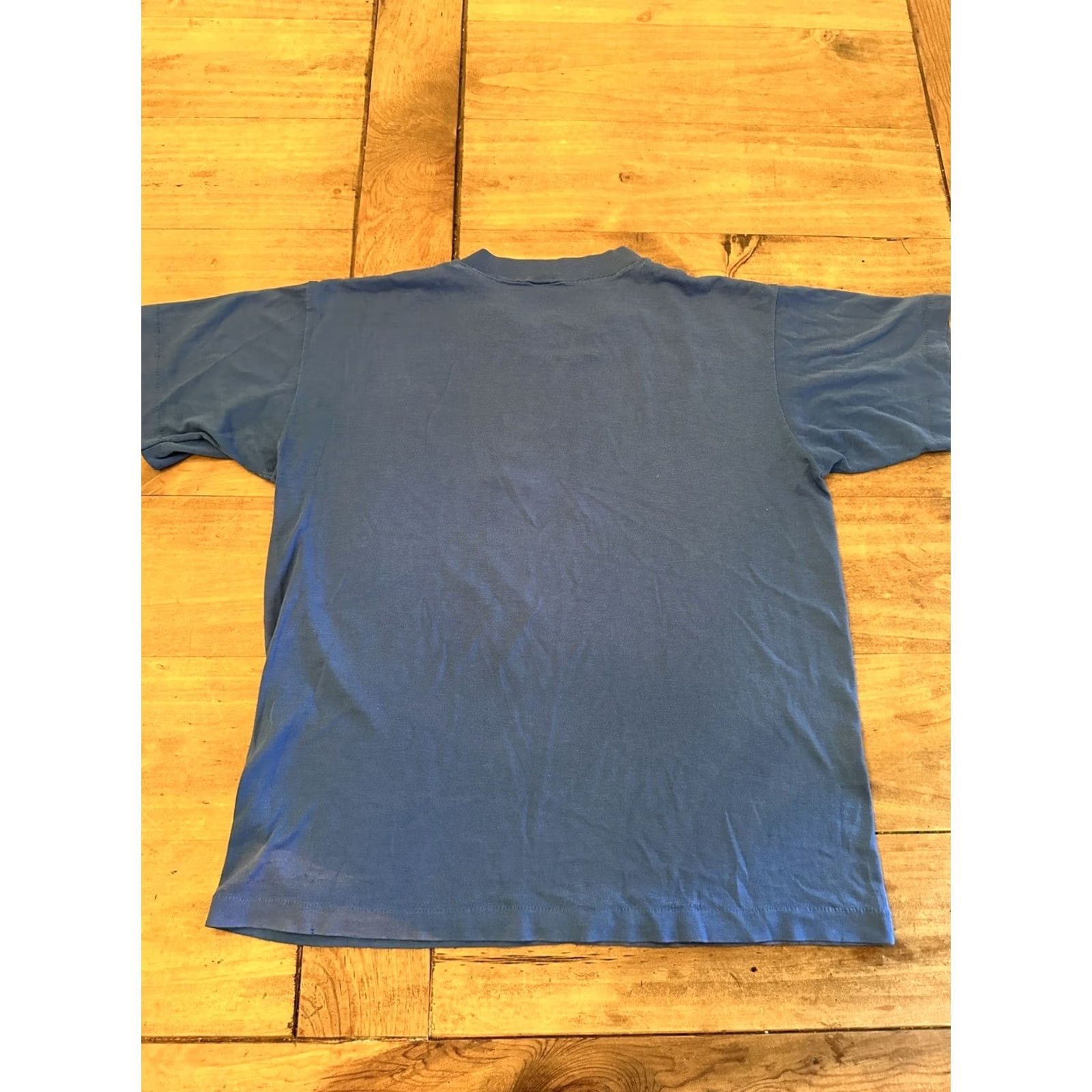 MOTHER VINTAGE Egypt Mother Of The World Destination T-Shirt Blue Medium Single Stitch Cotton Blend M Womens/Men? Size US M / EU 48-50 / 2 - 8 Thumbnail
