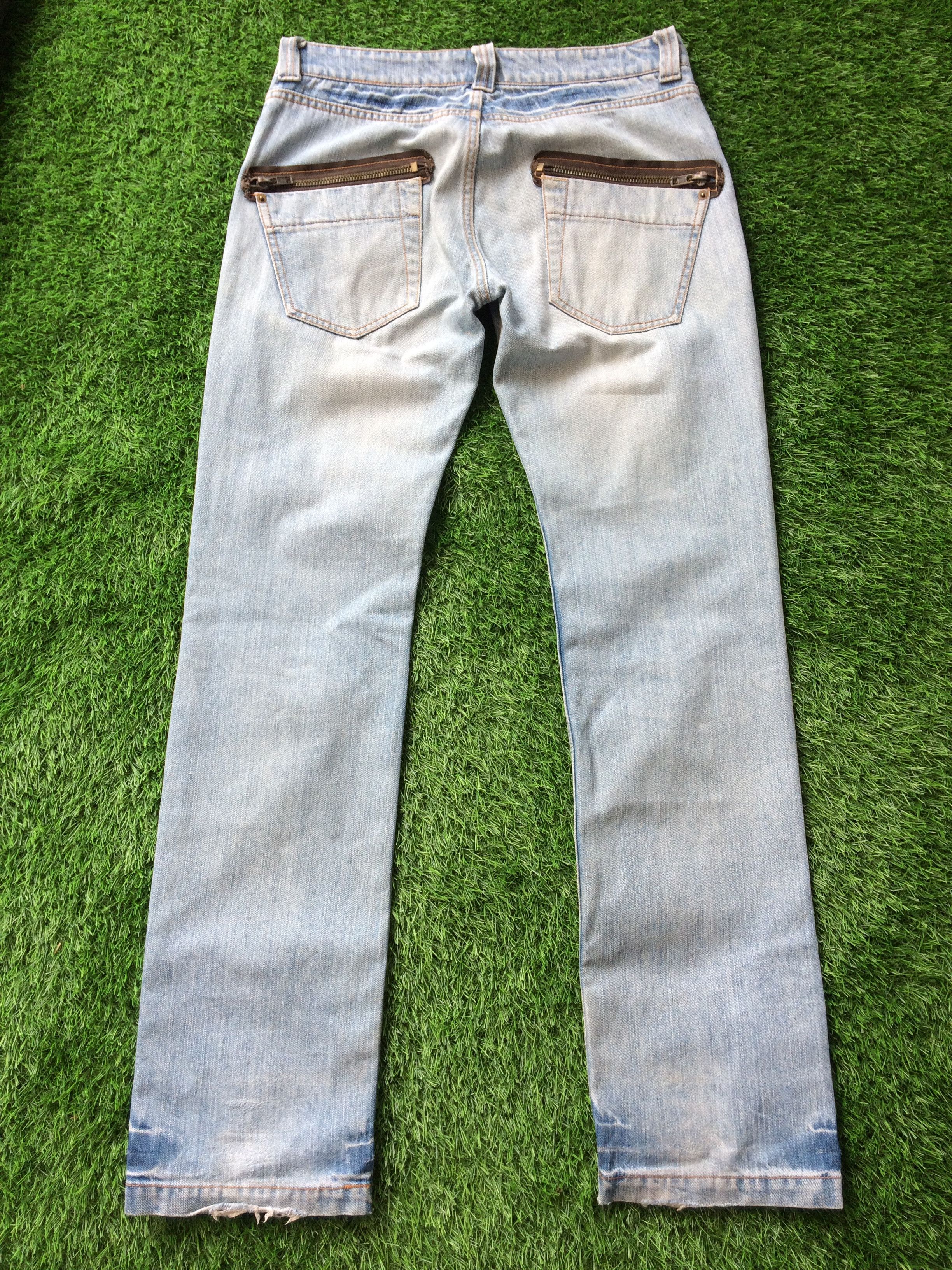 Japanese Brand × Jean Distressed Japanese Faded Denim Jeans D-701 Size US 32 / EU 48 - 1 Thumbnail