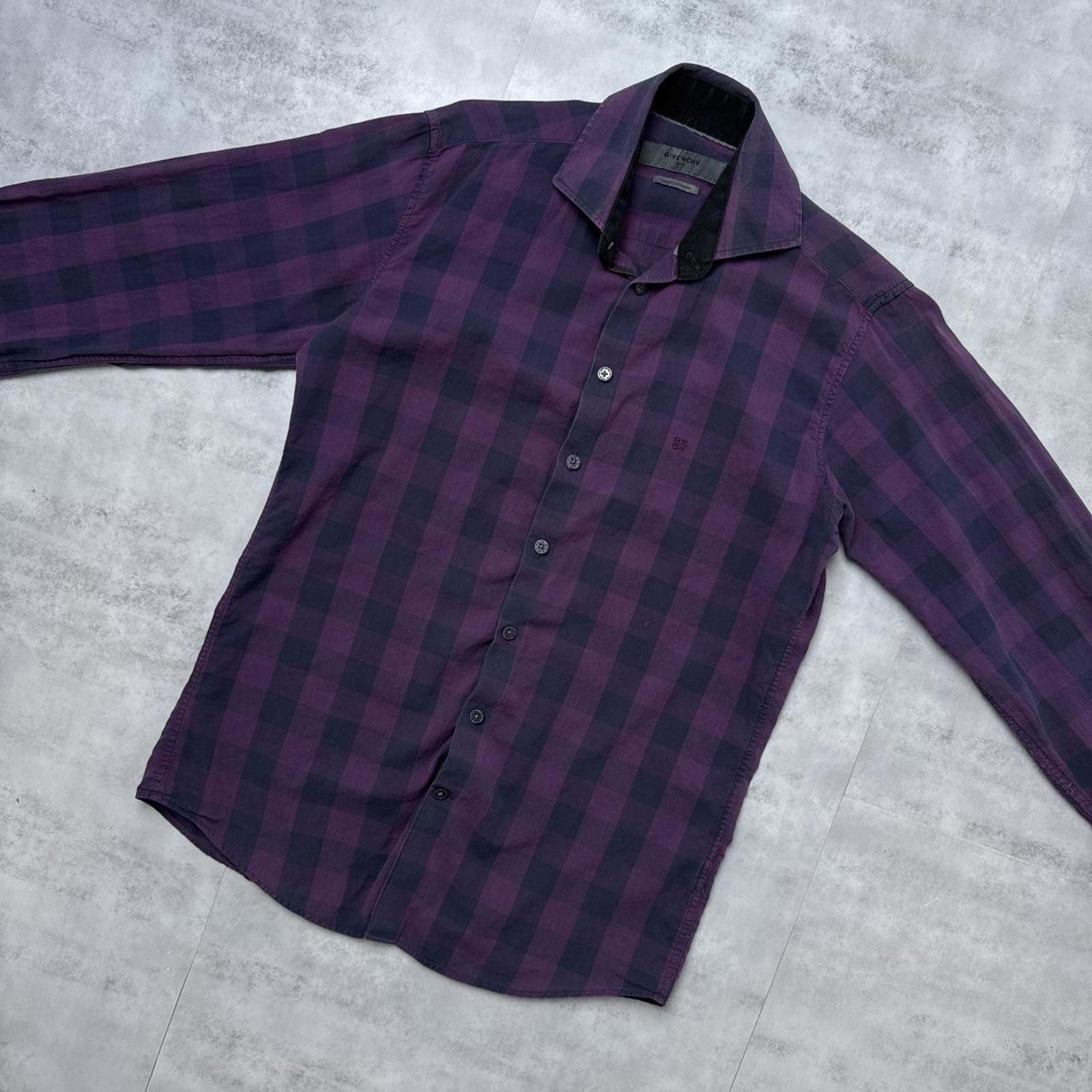 Givenchy Y2K Givenchy purple 00s button up shirt Size US S / EU 44-46 / 1 - 5 Thumbnail